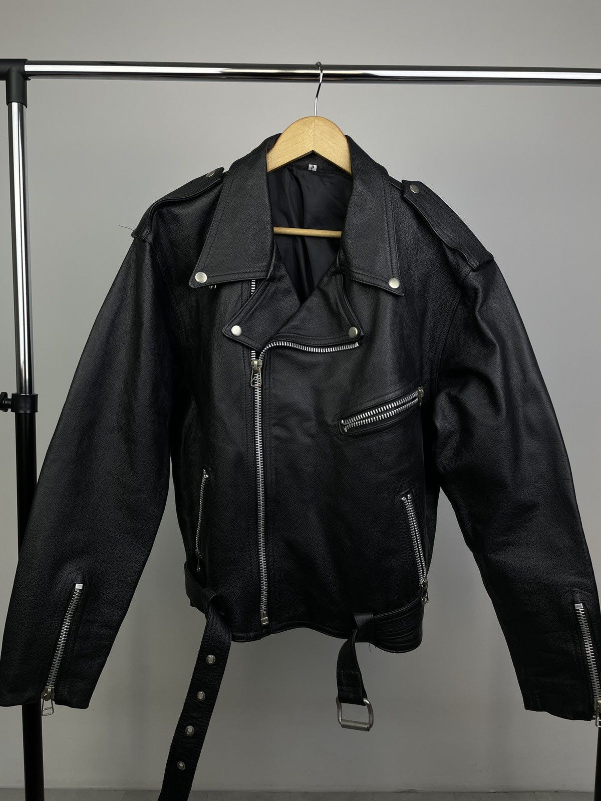 Vintage Julian Marcuir Vintage Leather Biker Jacket size P - fit M ...