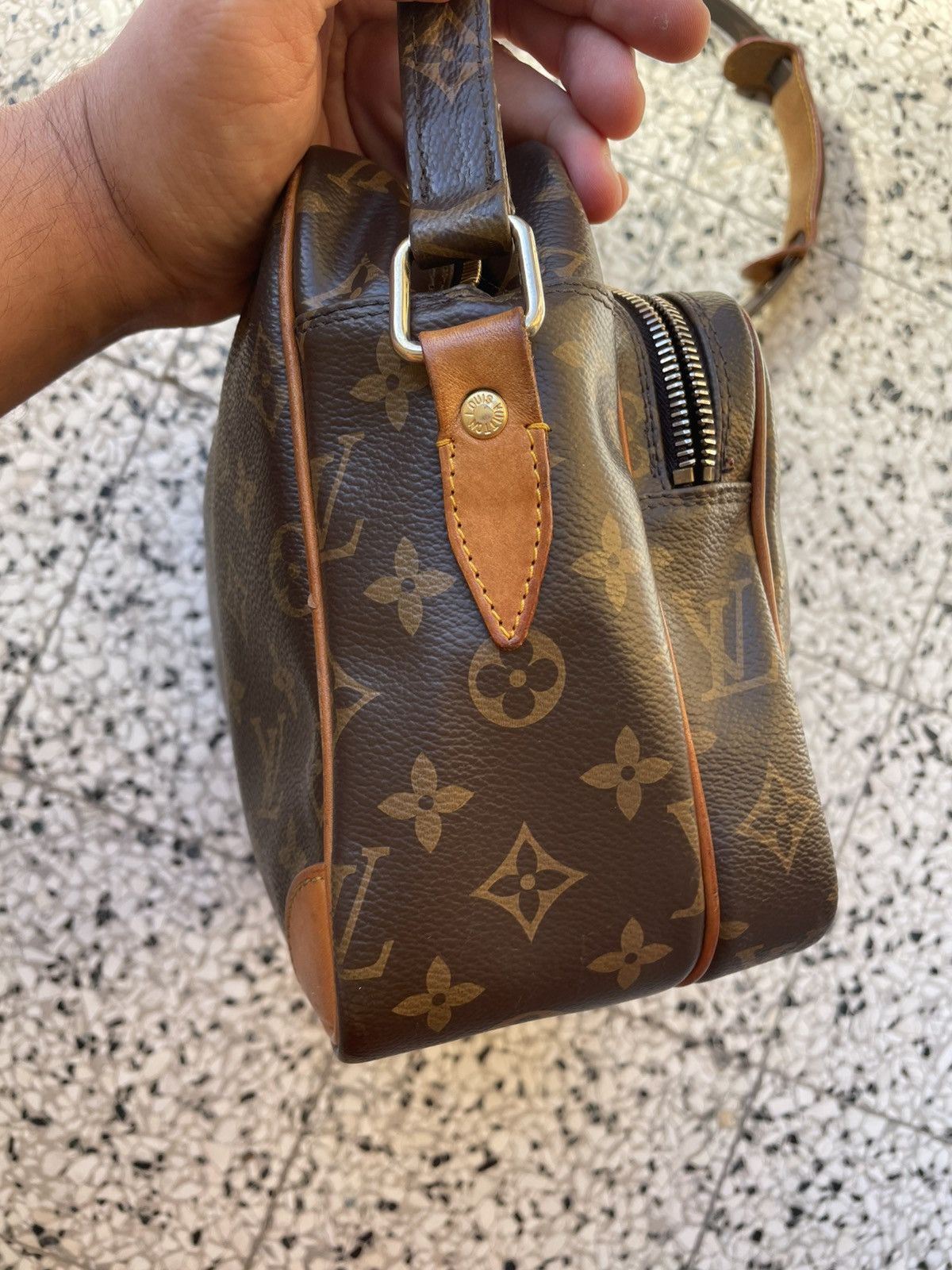 Louis Vuitton LOUIS VUITTON Nile leather crossbody bag Size ONE SIZE - 5 Thumbnail