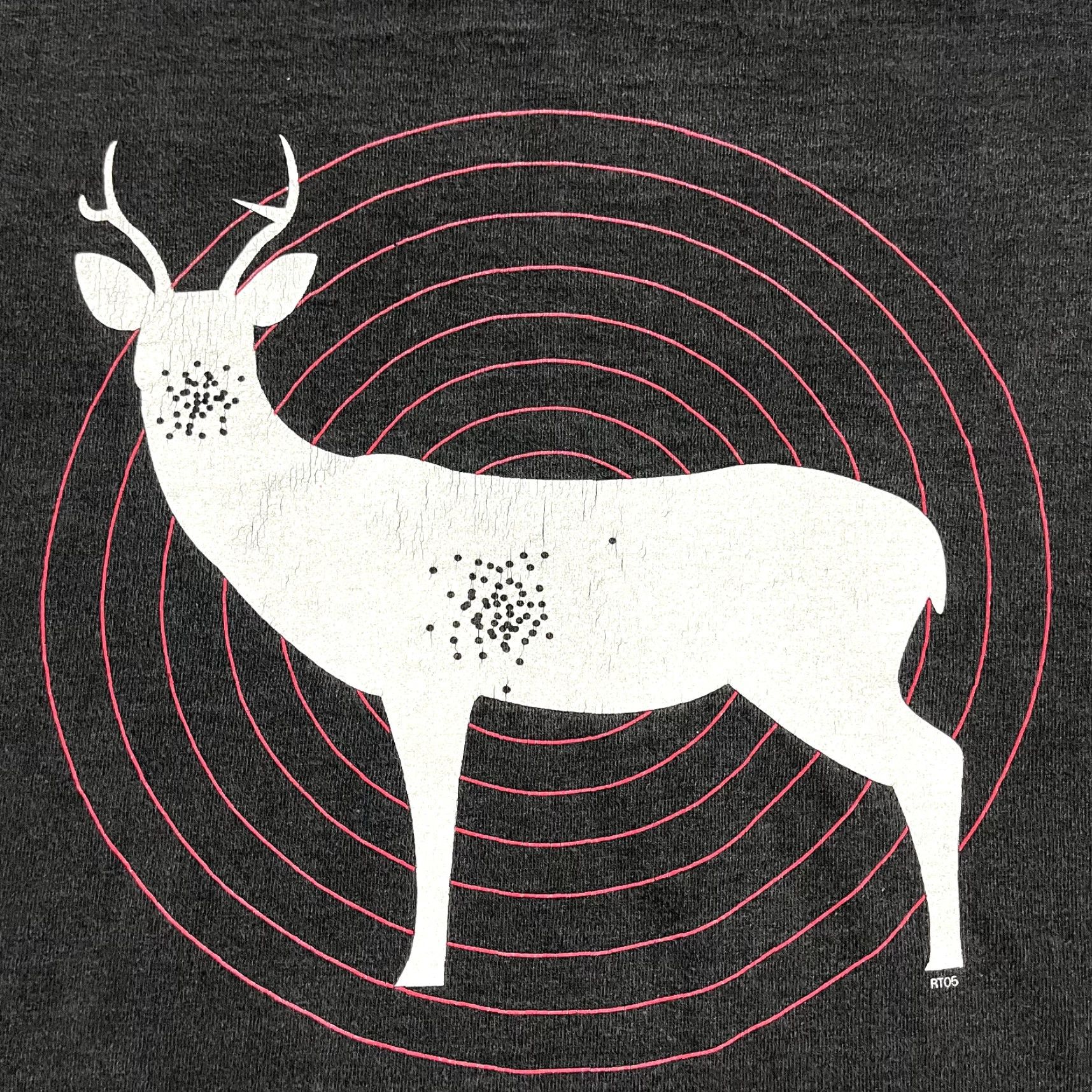 Vintage VINTAGE Rolling Thunder Shirt Mens XL Black Gray Hunting Deer Redneck Graphic Tee USA 90s Outdoors White Space: None? Size US XL / EU 56 / 4 - 2 Thumbnail