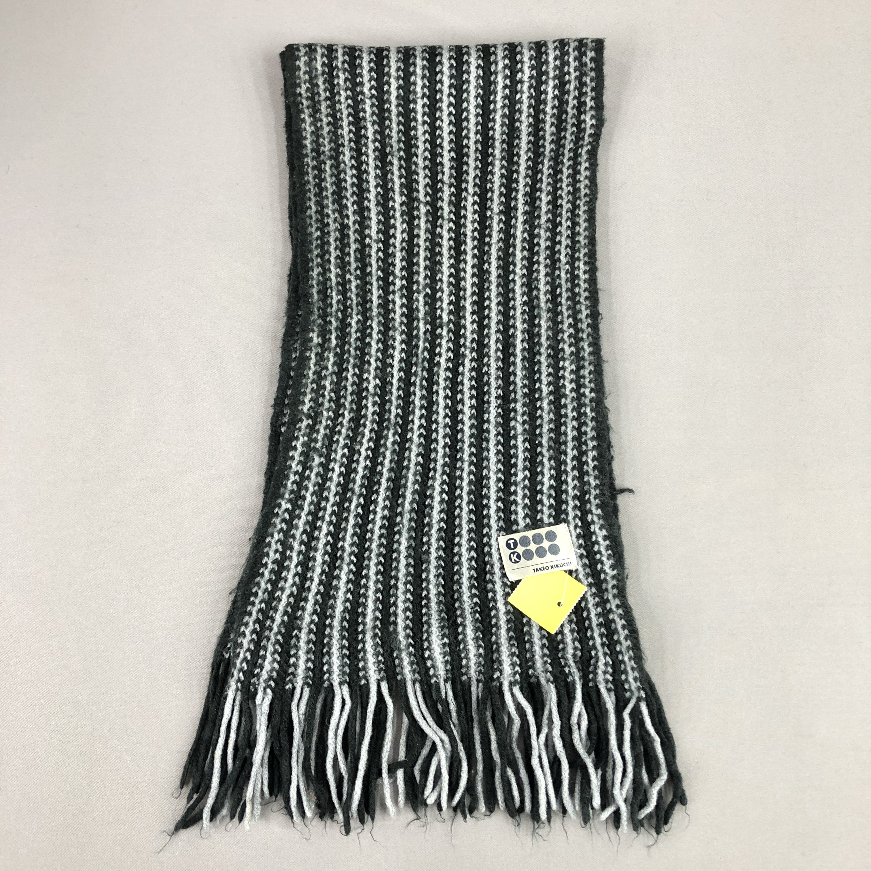 Takeo Kikuchi Vintage Takeo Kikuchi Knit Scarf / Muffler / Neckwear Size ONE SIZE - 3 Thumbnail