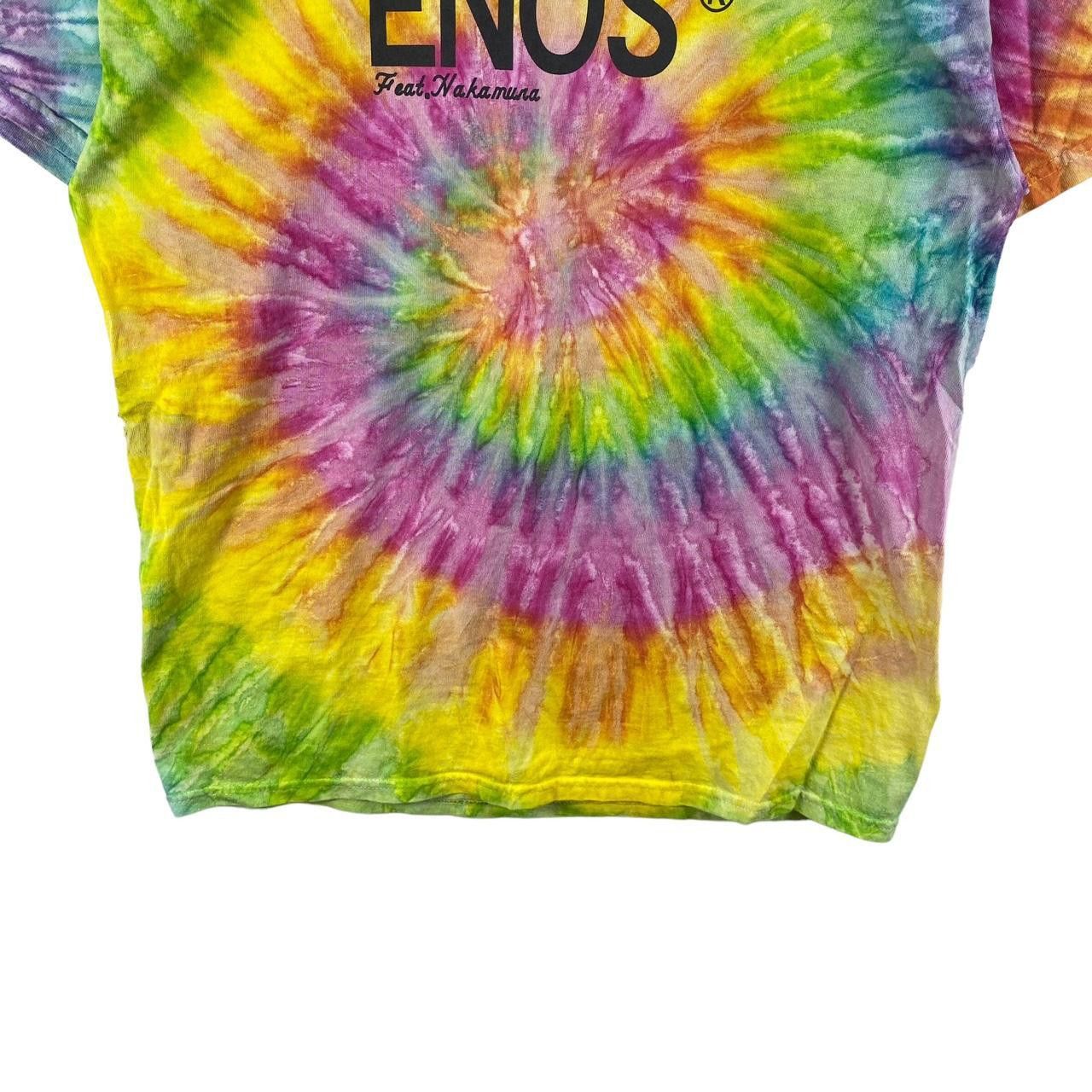 Band Tees ENOS ISANG PLANETA Feat Nakamura Tie Dye Tee Shirt Top Promo Size US L / EU 52-54 / 3 - 4 Thumbnail