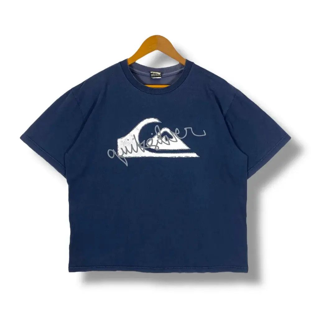 Quiksilver Vintage 00's QUIKSILVER The Boardriding Faded Surf Tee Shirt Size US L / EU 52-54 / 3 - 1 Thumbnail