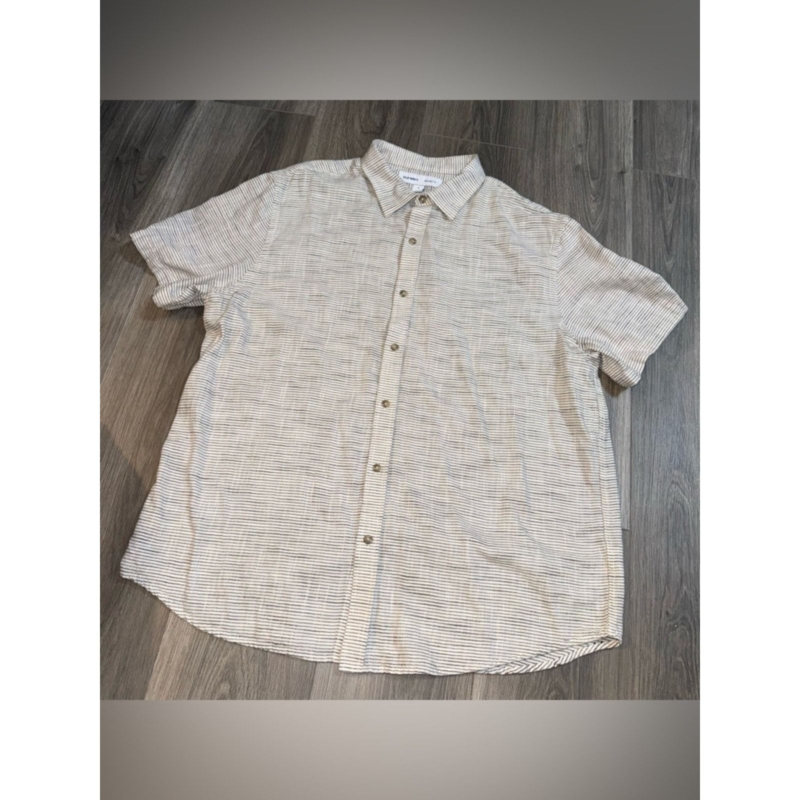 Old Navy Old Navy Cotton Relaxed Button Down Shirt Sz XL Preppy Golf Size US XL / EU 56 / 4 - 1 Thumbnail