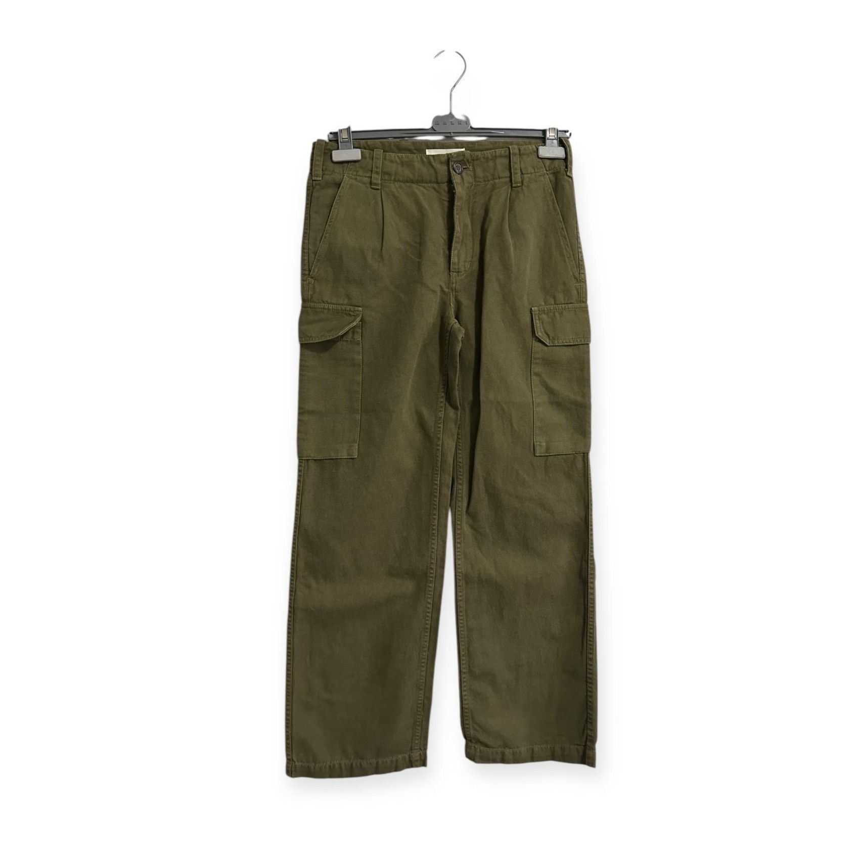 Nili Lotan NILI LOTAN Yannic cargo pants, Olive Green, Size 0, Size 25" / US 0 / IT 36 - 1 Thumbnail