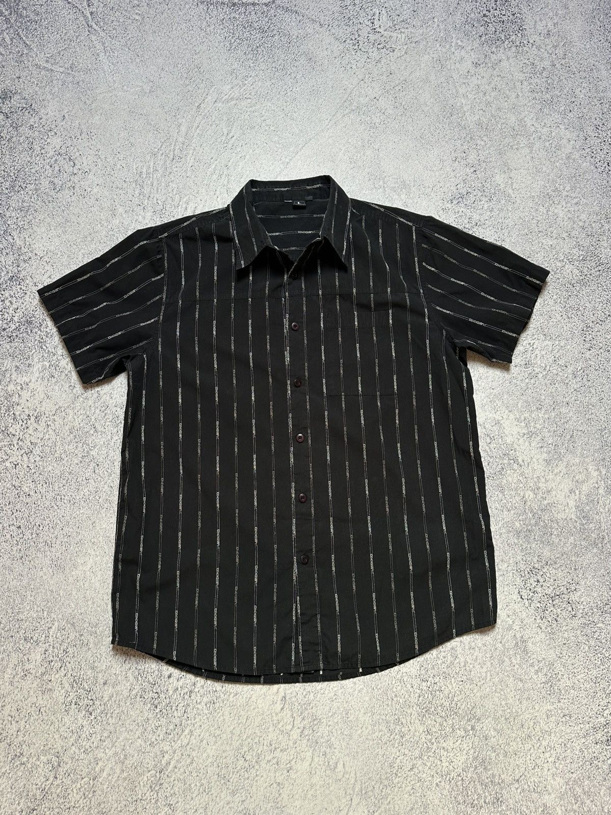 Oakley Vintage 00s Oakley Monogram Shirt Size US L / EU 52-54 / 3 - 2 Thumbnail
