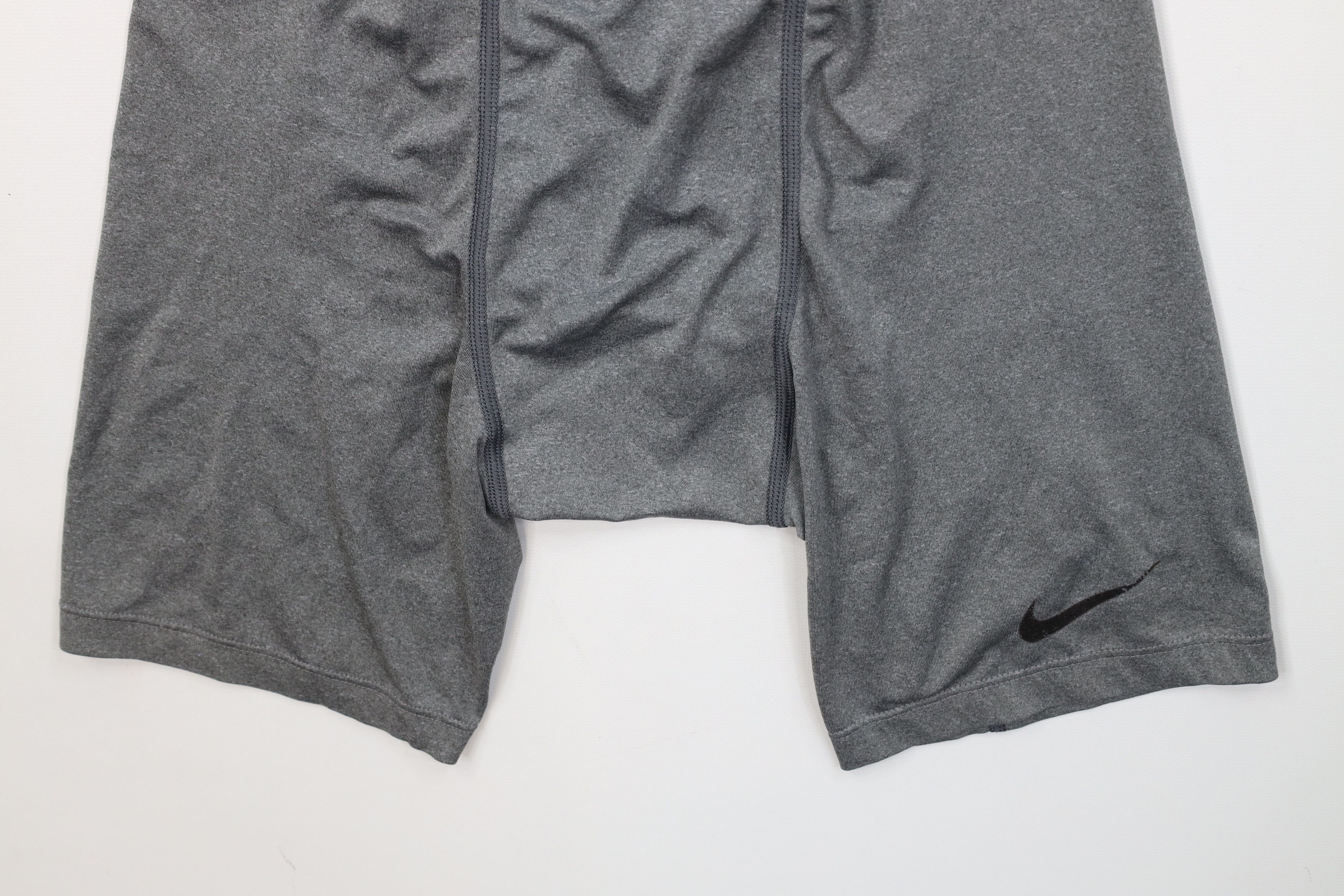 Nike Nike Pro Combat Training Running Half Tights Shorts Gray Size US 32 / EU 48 - 4 Thumbnail