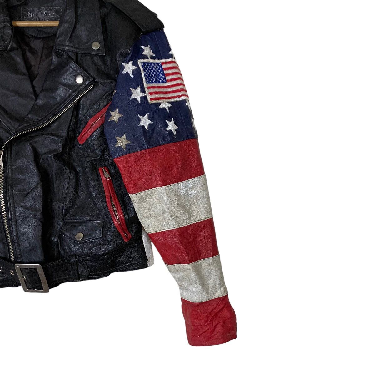 Harley Davidson × Vintage Vintage USA Flag Embroidered Patches Rockabilly Motorcycle Size M / US 6-8 / IT 42-44 - 6 Thumbnail