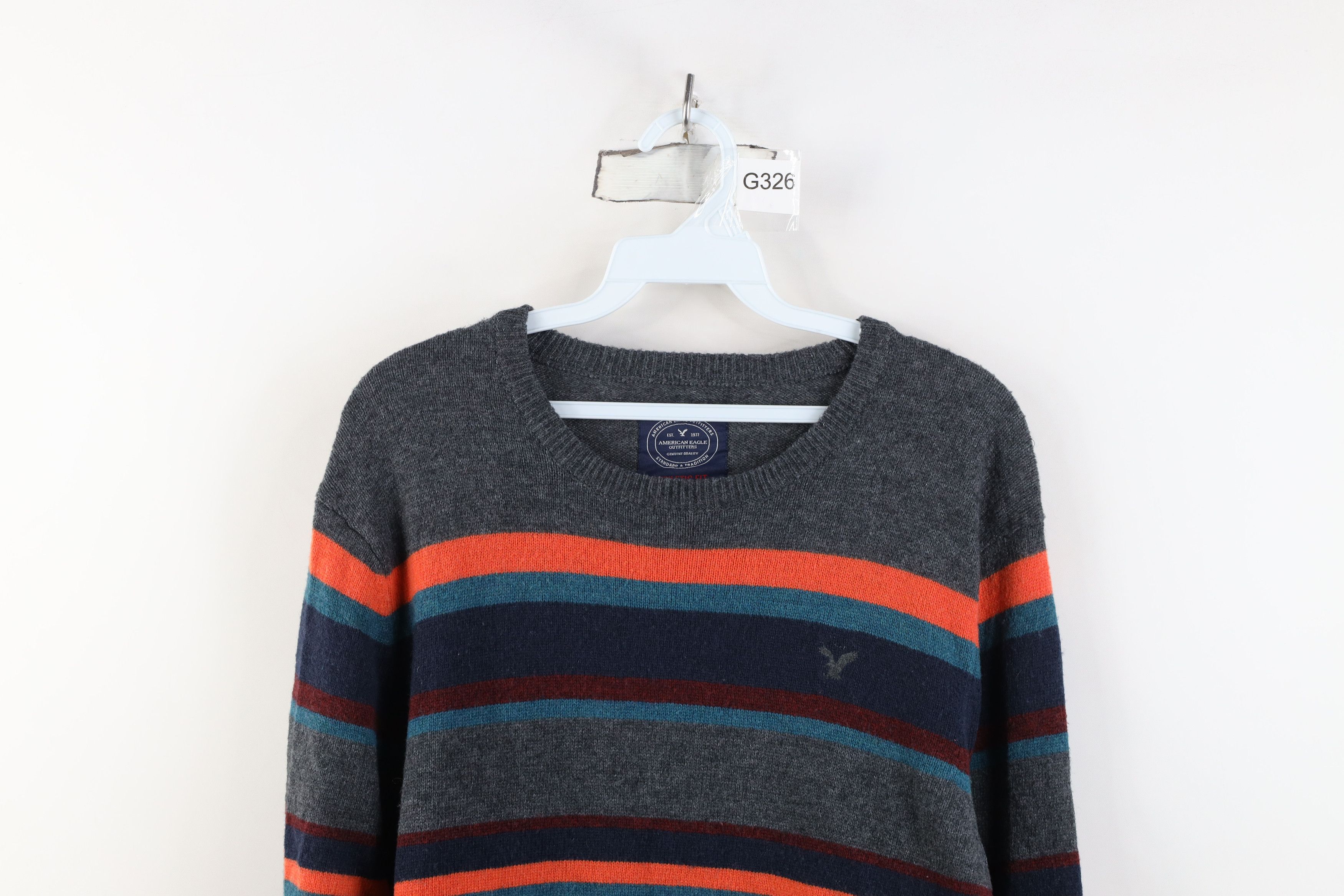 American Eagle Outfitters Vintage Y2K American Eagle Outfitters Wool Blend Sweater Size US L / EU 52-54 / 3 - 2 Thumbnail