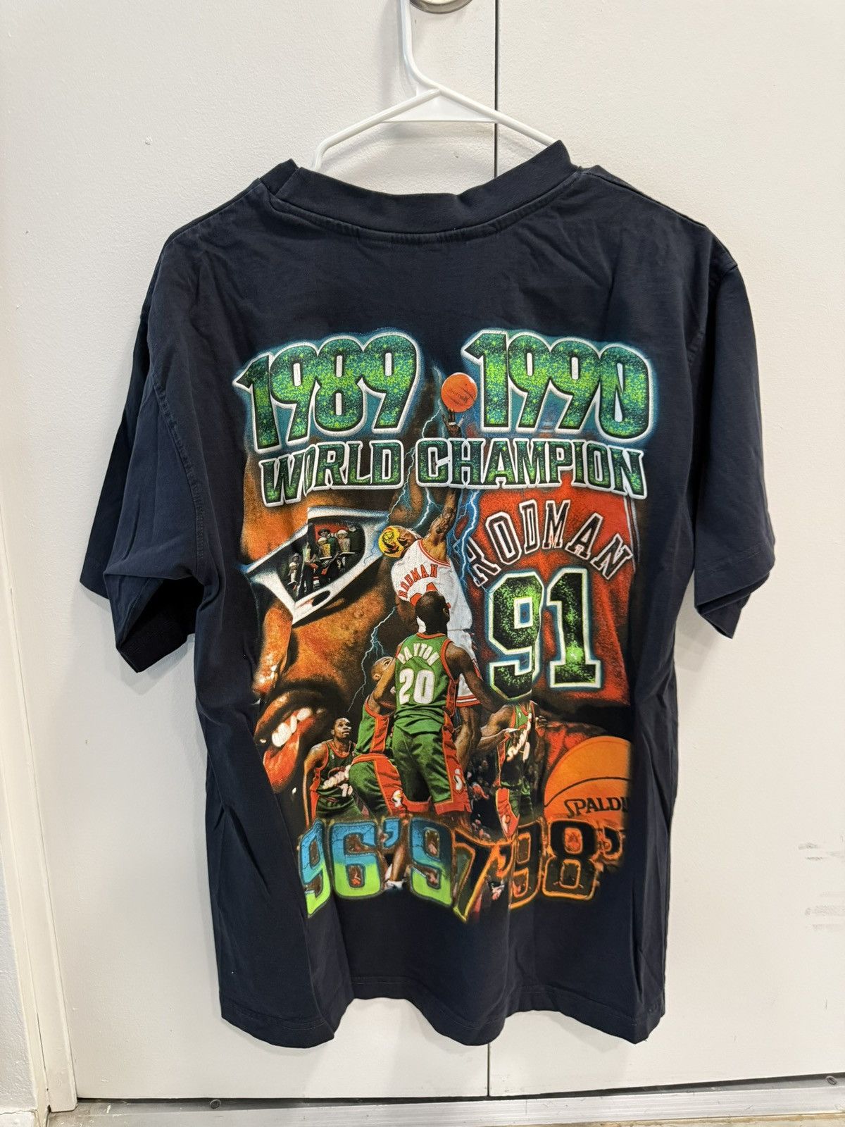 Marino Morwood × Vintage Vintage Dennis Rodman Graphic Tee T-Shirt Marino Morwood Size US M / EU 48-50 / 2 - 3 Thumbnail