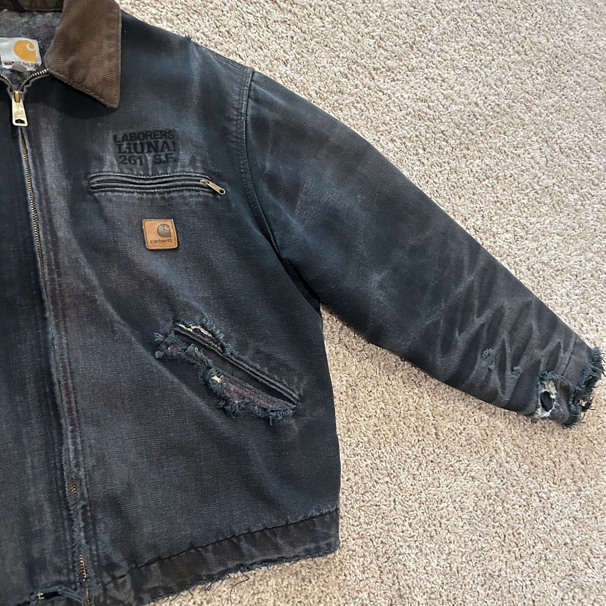 Carhartt × Carhartt Wip Carhartt Detroit | Thrashed and Insane Fades, Distressing Size US L / EU 52-54 / 3 - 2 Thumbnail