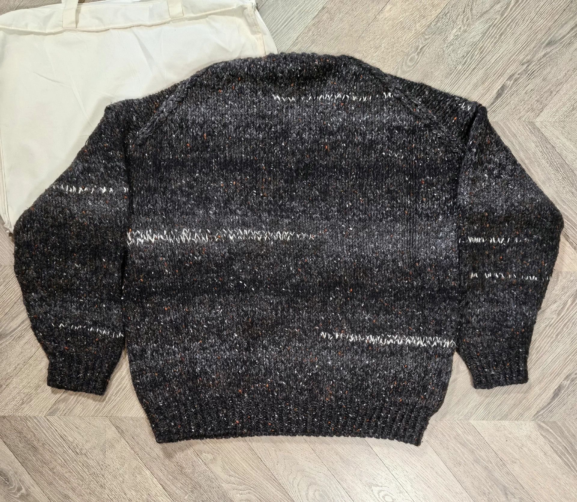 Visvim VISVIM 21AW AMPLUS CREW GRADIENT HAND KNIT WOOL SWEATER Size US XXL / EU 58 / 5 - 3 Thumbnail
