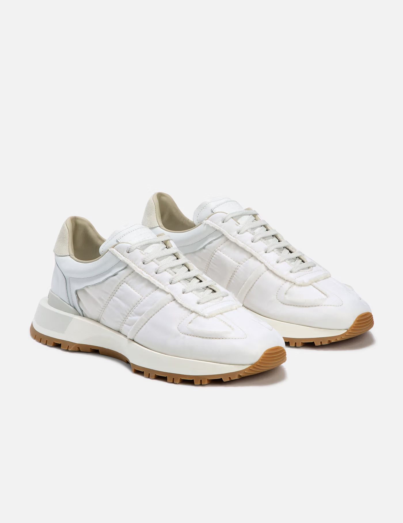 Maison Margiela o1w1db11225 Low-Top Sneakers in White Size US 8 / IT 38 - 4 Thumbnail