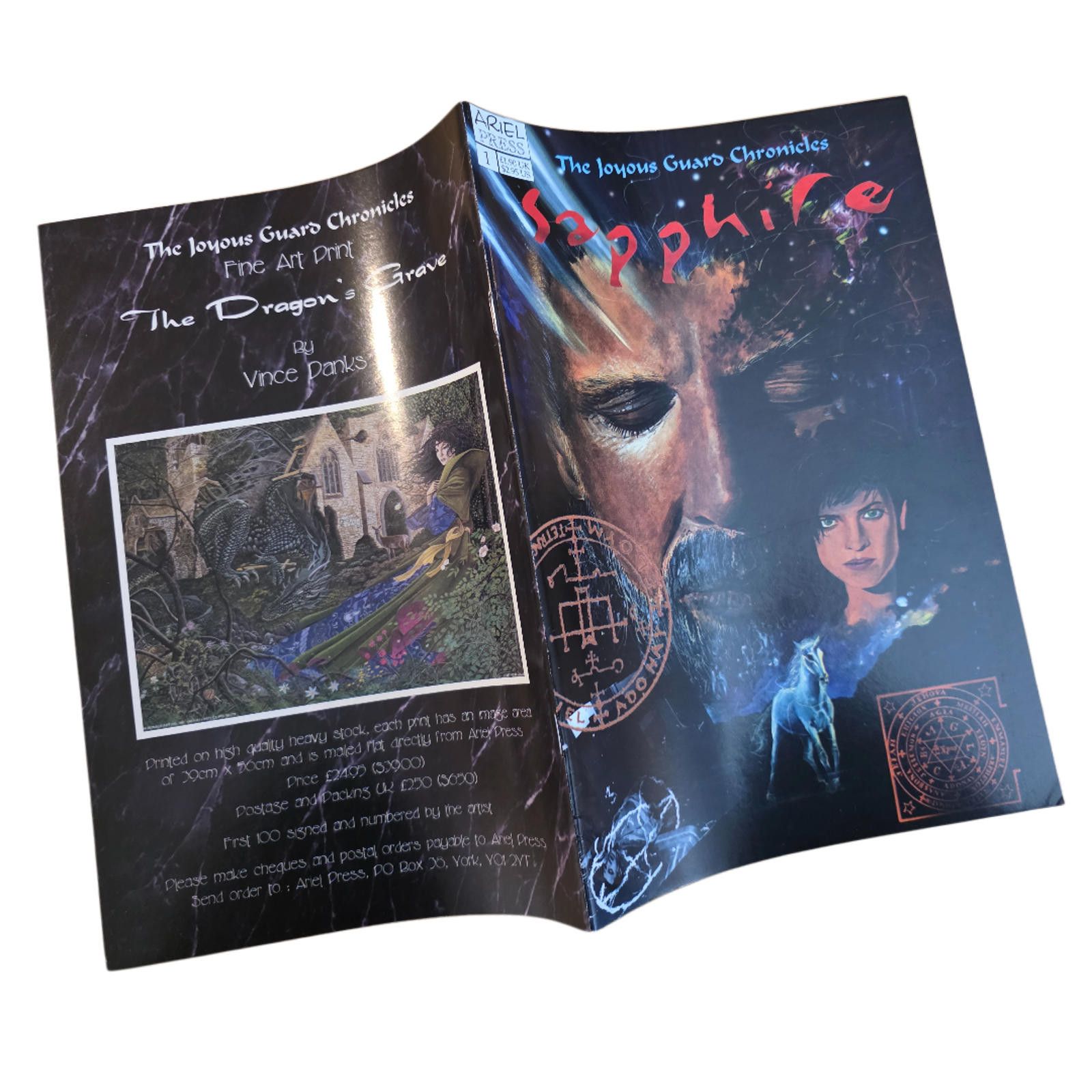 Van Cleef & Arpels Sapphire #1 Ariel Press VF/NM Indie Fantasy Comic (C) Size ONE SIZE - 6 Thumbnail