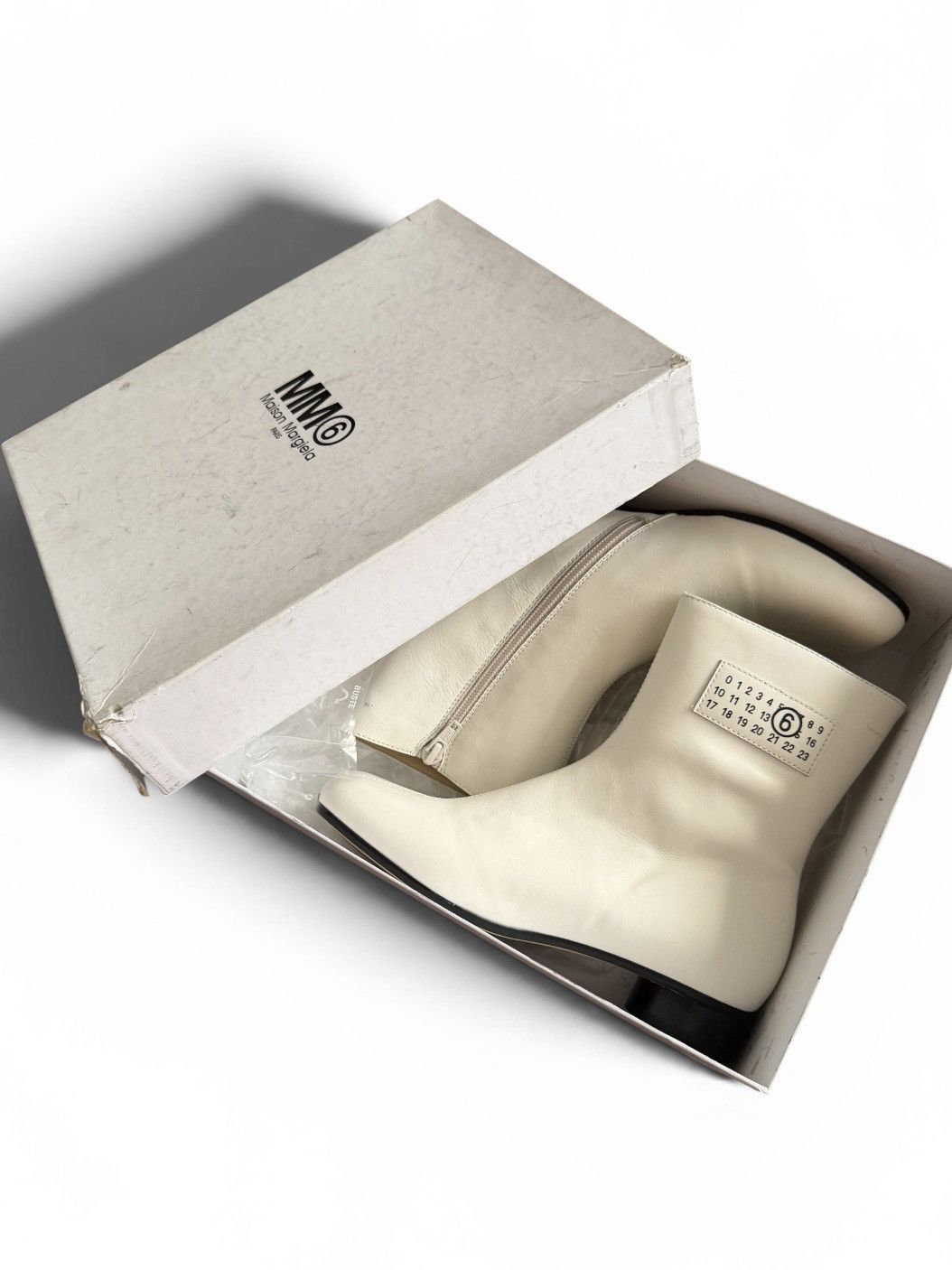 Maison Margiela Maison Margiela MM6 Leather boots Size US 4 / IT 34 - 2 Thumbnail