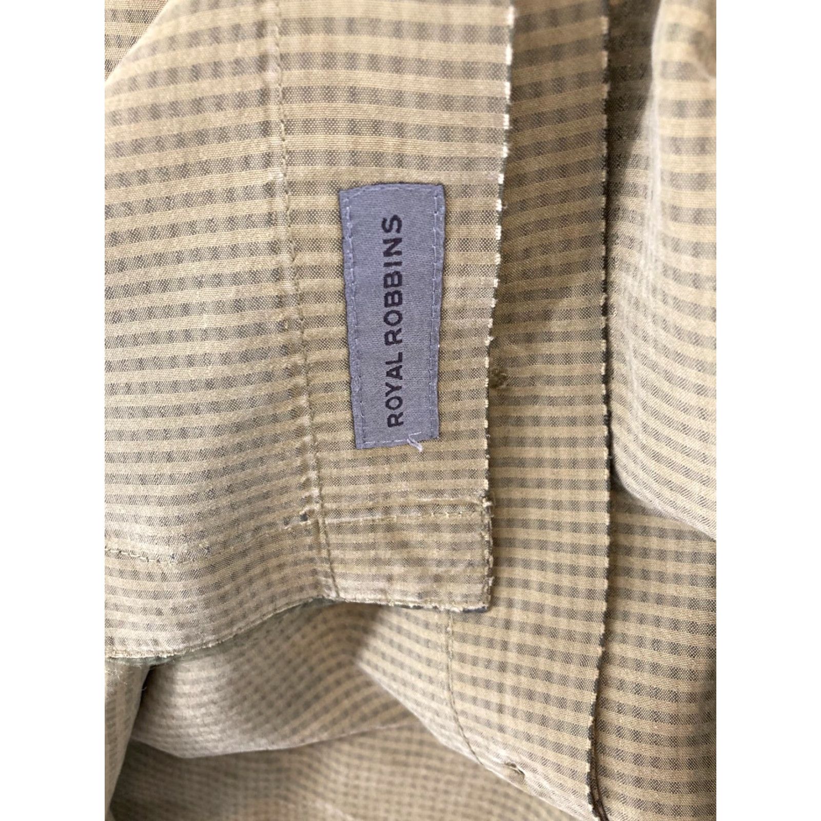 Royal Robbins VINTAGE Royal Robbins Button Up Shirt Mens Large Long Sleeve Check Green Modal Outdoor Classic Size US L / EU 52-54 / 3 - 5 Thumbnail