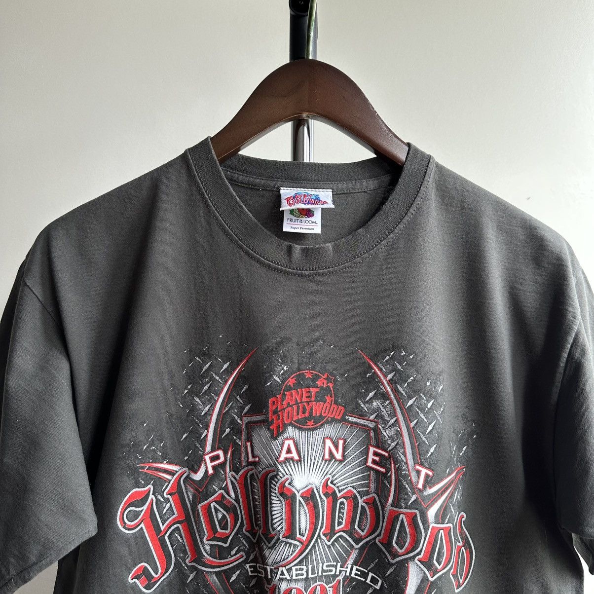 Planet Hollywood × Vintage VINTAGE PLANET HOLLYWOOD PARIS TEE Size US L / EU 52-54 / 3 - 2 Thumbnail