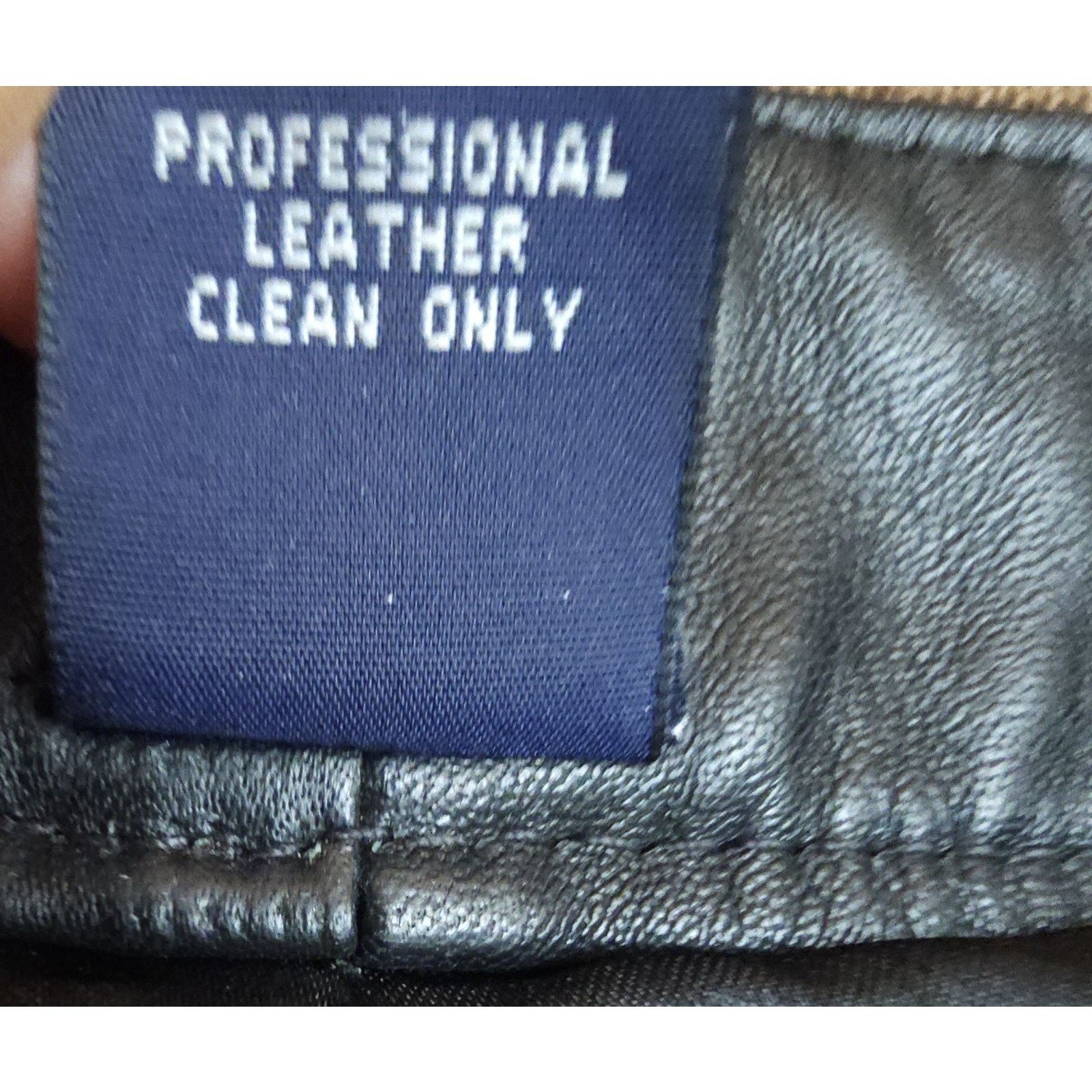 Gap GAP Womens Genuine Soft Leather Motorcycle Western Punk 2 Size 27" / US 4 / IT 40 - 10 Thumbnail