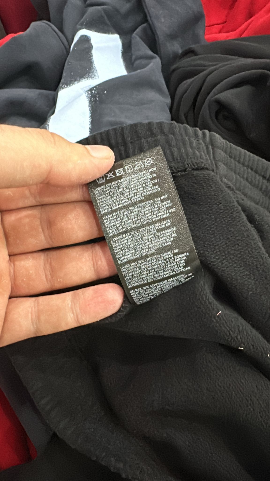 Raf Simons CC000021 Hand Sign Sweatpants & Joggers in Black Size US 34 / EU 50 - 9 Thumbnail