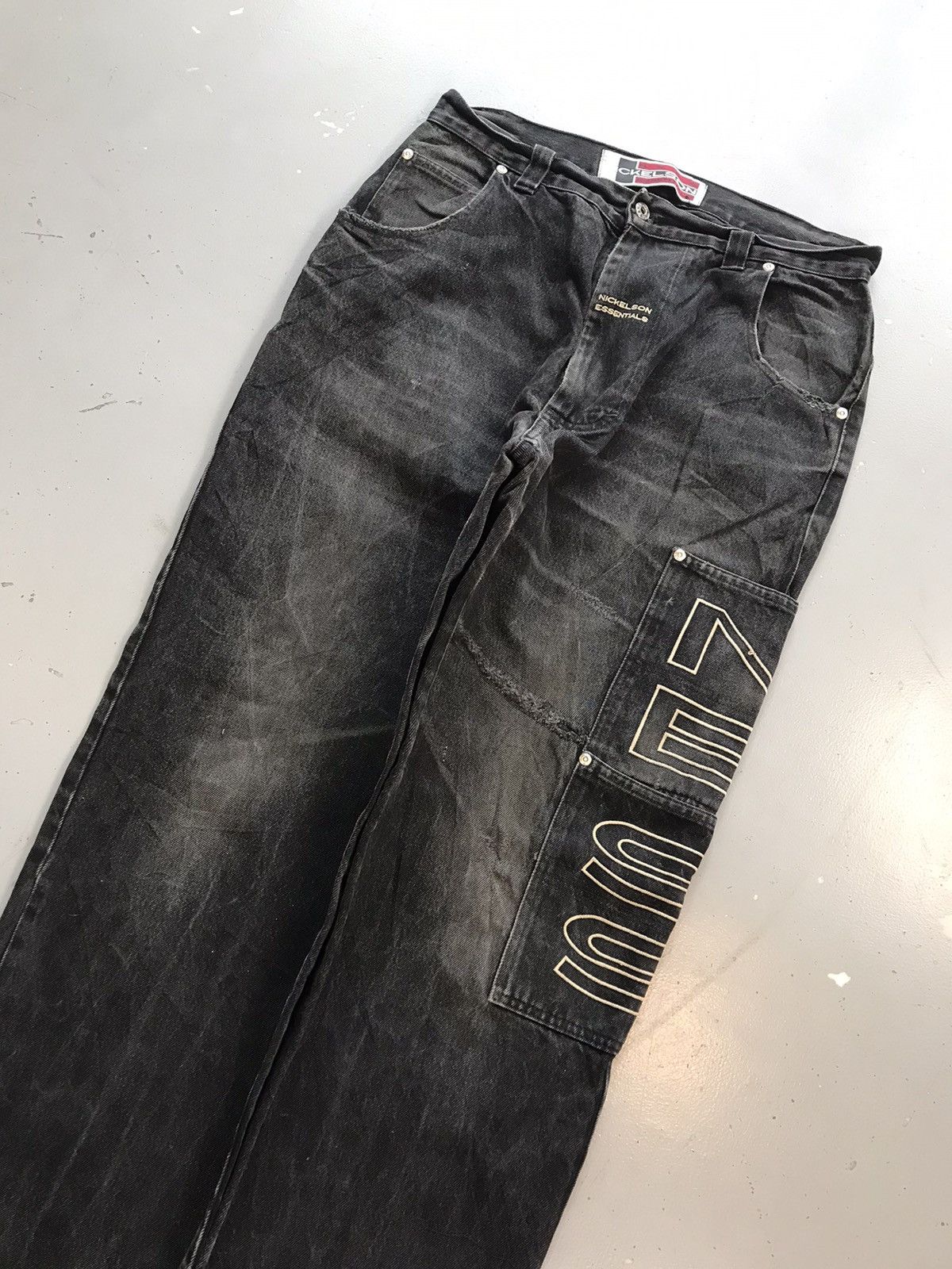 JNCO × Southpole × Vintage Vintage nickelson straight fit big pocket denim Size US 32 / EU 48 - 4 Thumbnail
