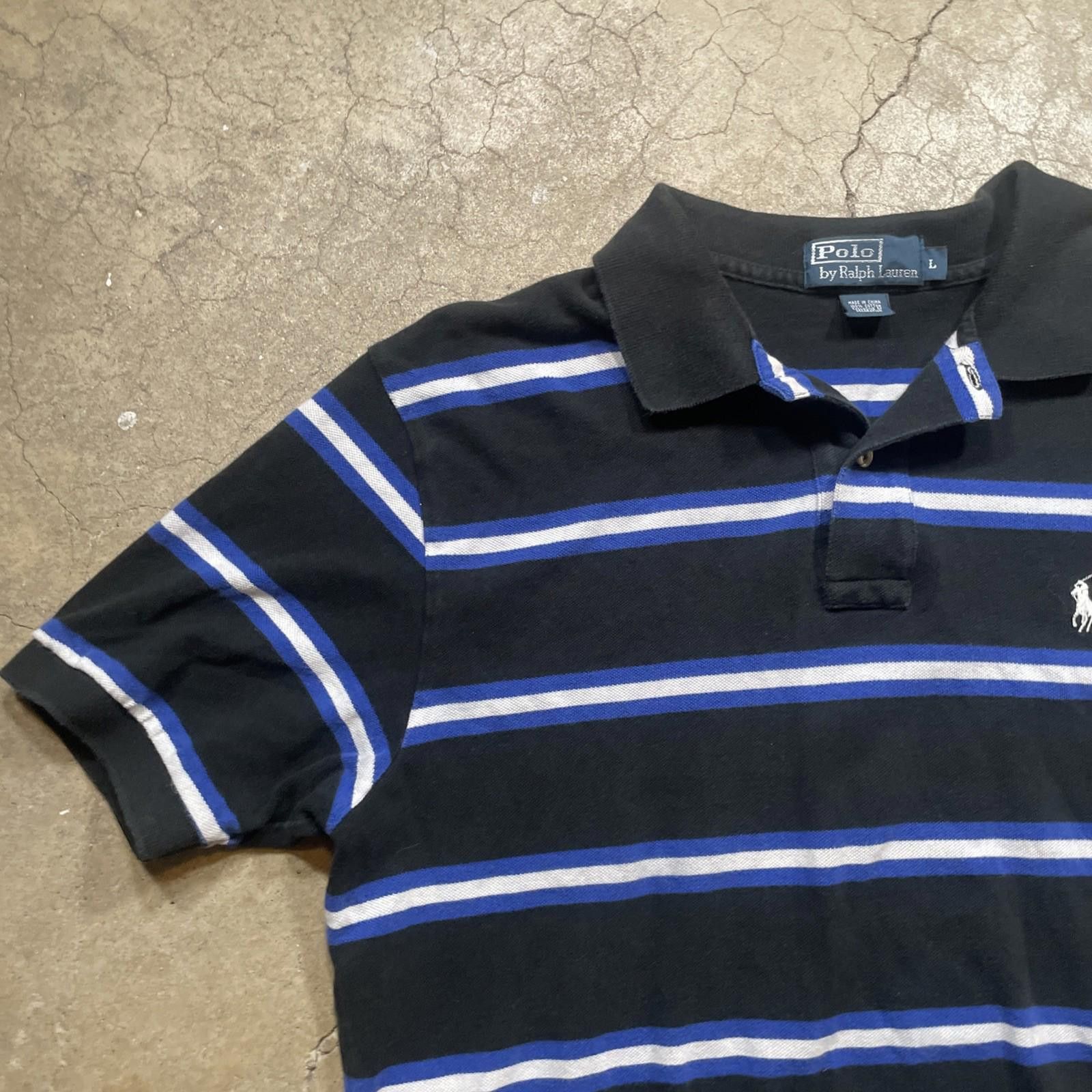 Polo Ralph Lauren Polo Ralph Lauren Blue Short Sleeve Polo Shirt Men's Large Size US L / EU 52-54 / 3 - 8 Thumbnail