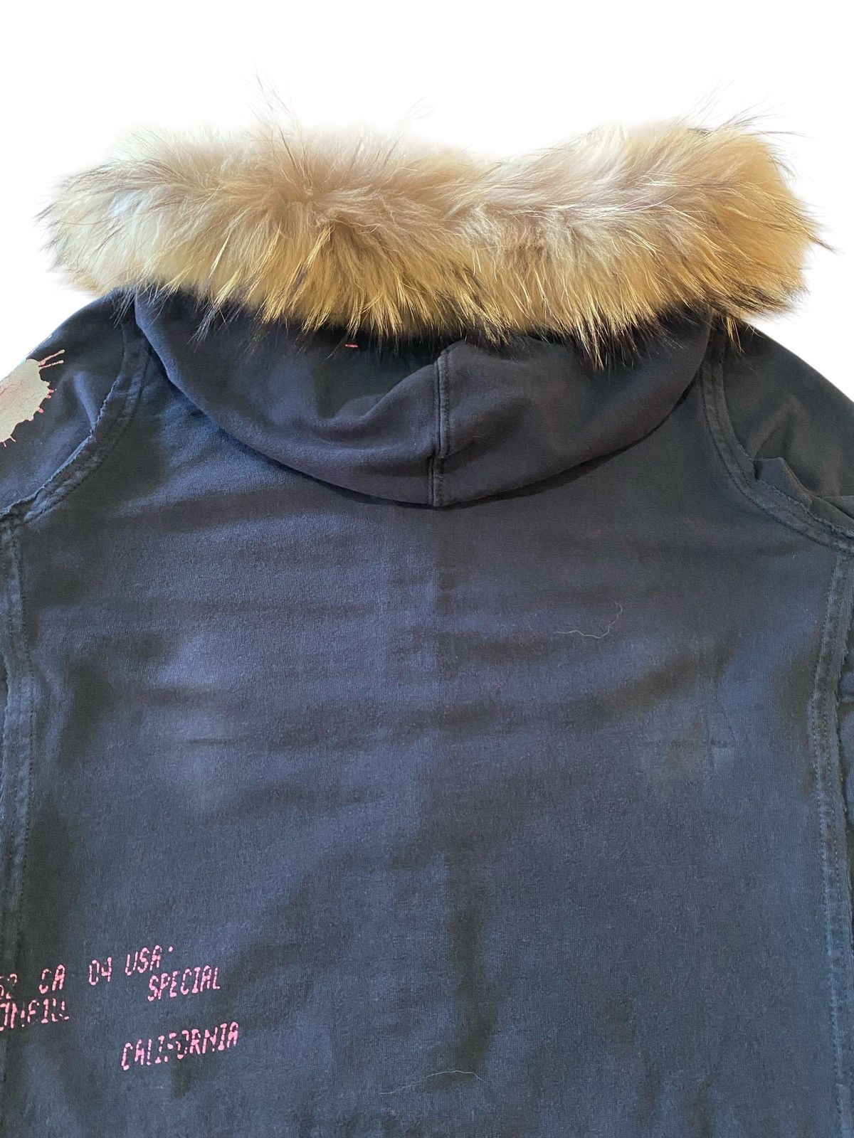 Japanese Brand Fur Vintage O’Neill Hoodie Paint Splatter Distressed Grunge Size US M / EU 48-50 / 2 - 11 Thumbnail