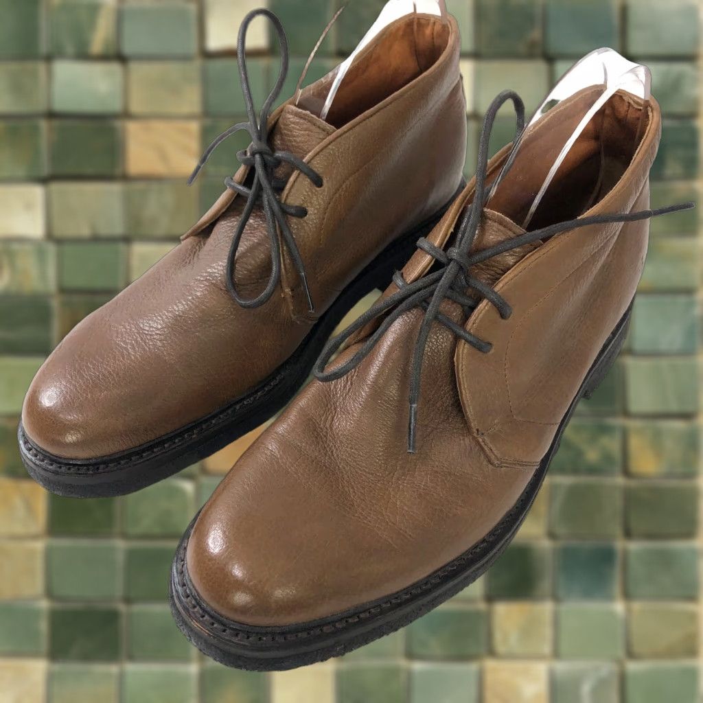 Frye Frye Boots Chukka Lace Up Derby Leather 10.5 Medium Men's Brown 4001 Size US 11 / EU 44 - 1 Thumbnail