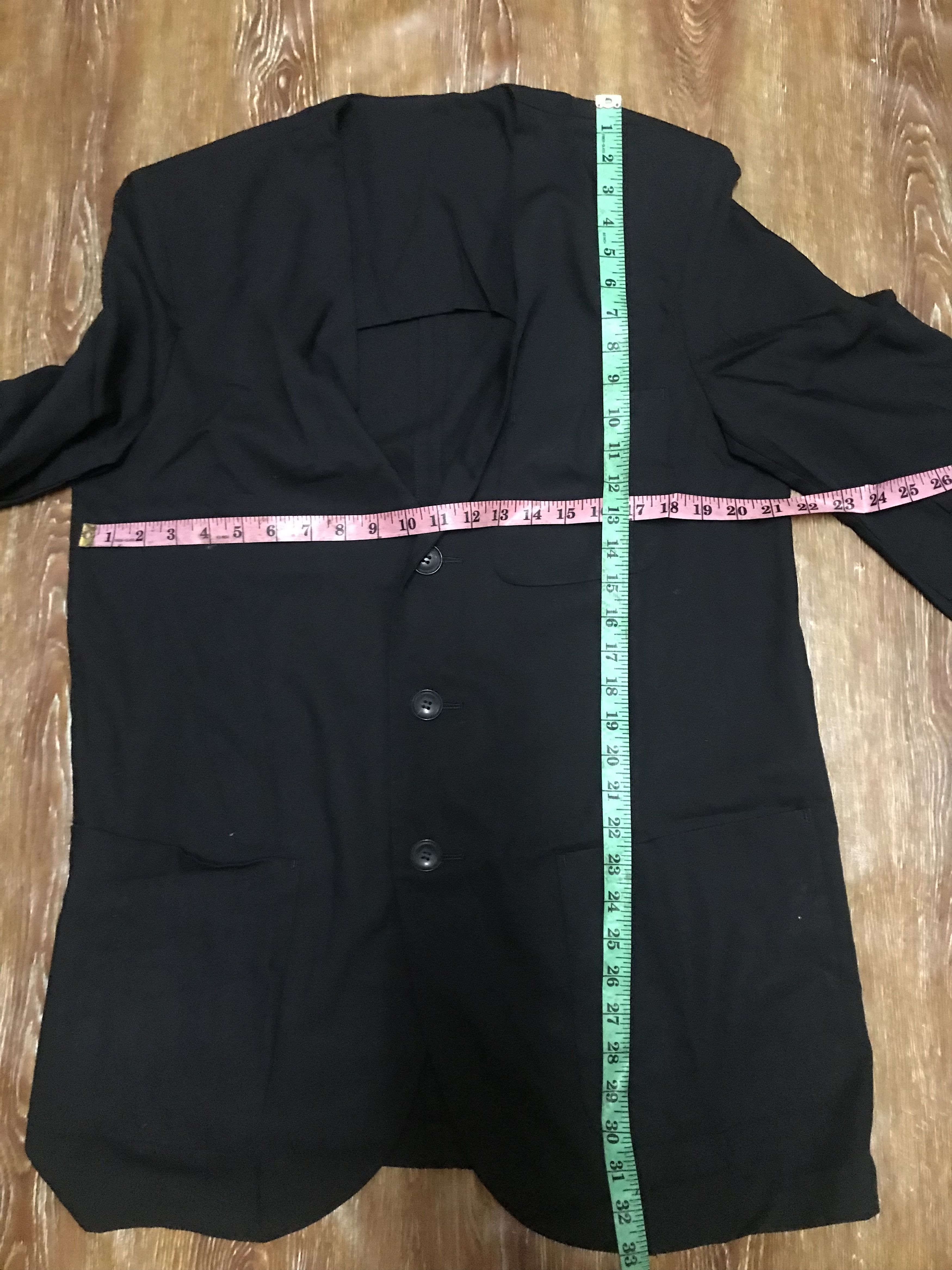 Japanese Brand × Y's × Yohji Yamamoto Ys Yohji Yamamoto Black Coat Size M / US 6-8 / IT 42-44 - 11 Thumbnail