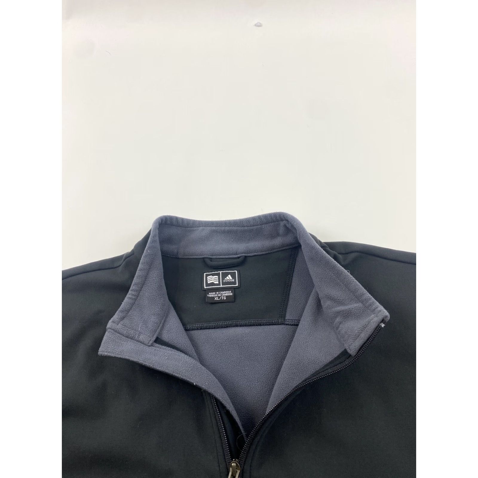 Adidas Adidas Jacket Men XL Black 1/4 Zip Heavyweight Climaproof Wind Jacket Mens XL Black 1/4 Zip Heavyweight Climaproof Wind Size US XL / EU 56 / 4 - 3 Thumbnail