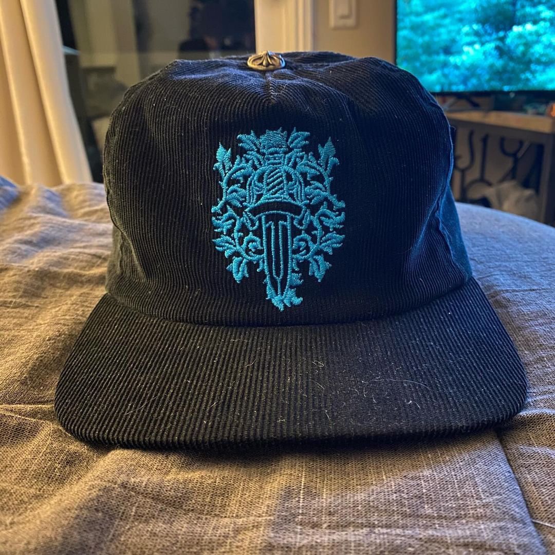 image of Chrome Hearts Dagger Hat in Black, Men's