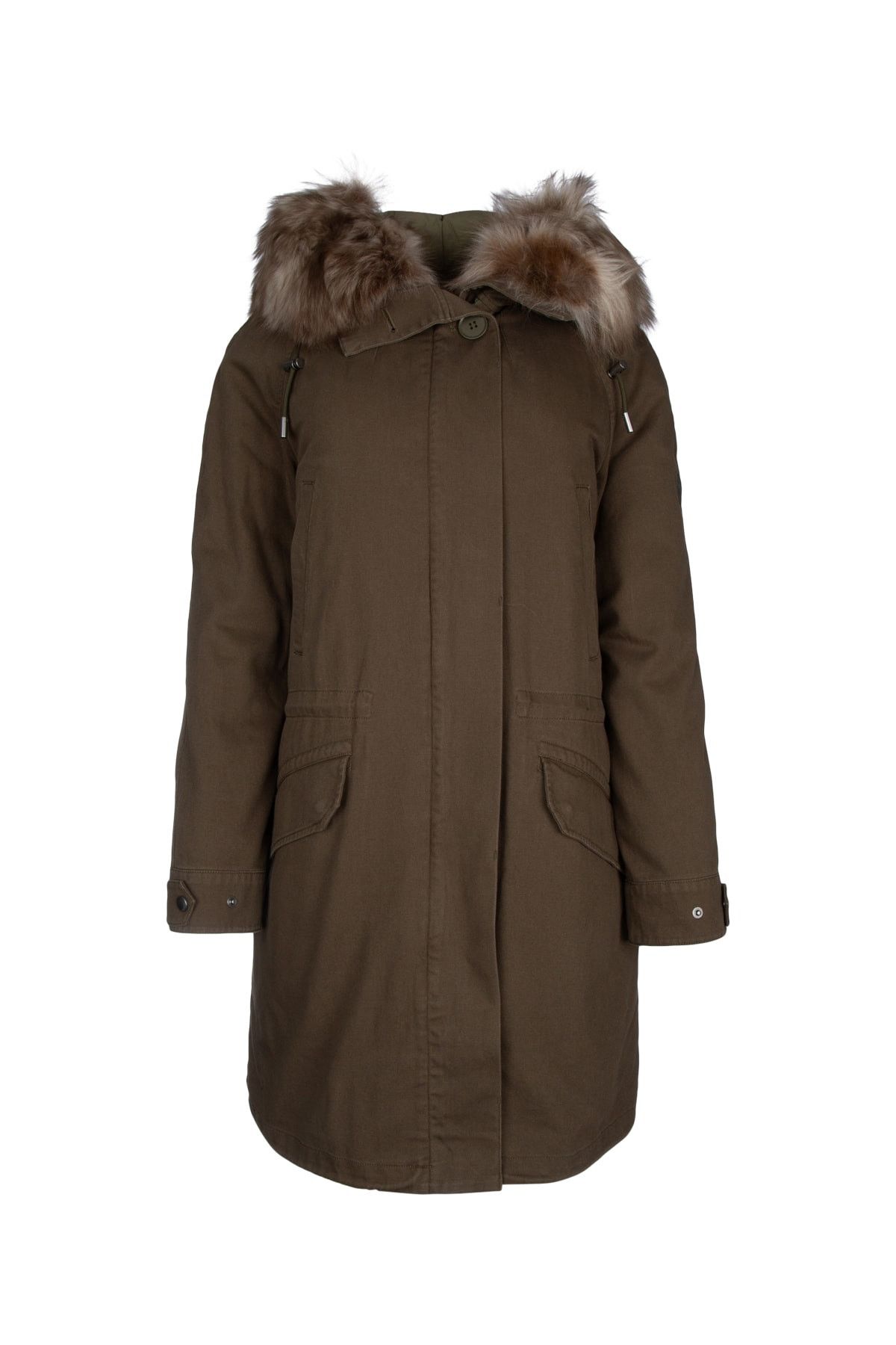 image of YVES Salomon Cappotto in Mixed Colours, Women's (Size Medium)
