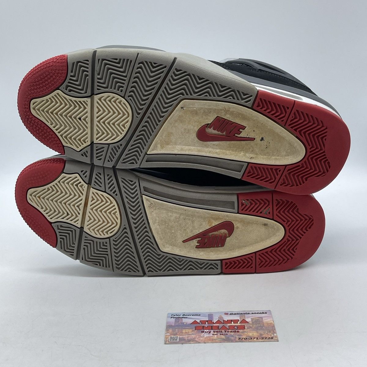 Jordan Brand Air Jordan 4 bred Size US 10.5 / EU 43-44 - 7 Thumbnail