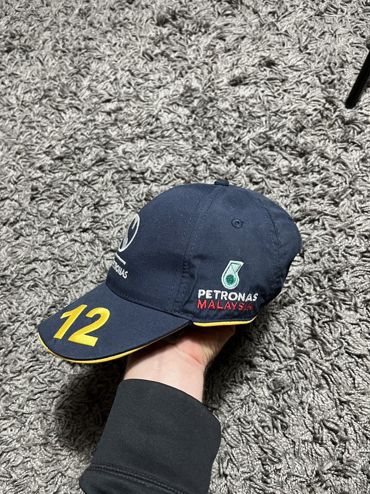 Vintage PETRONAS MALAYSIA SAUBER #12 NASCAR RACING CAP Size ONE SIZE - 3 Thumbnail