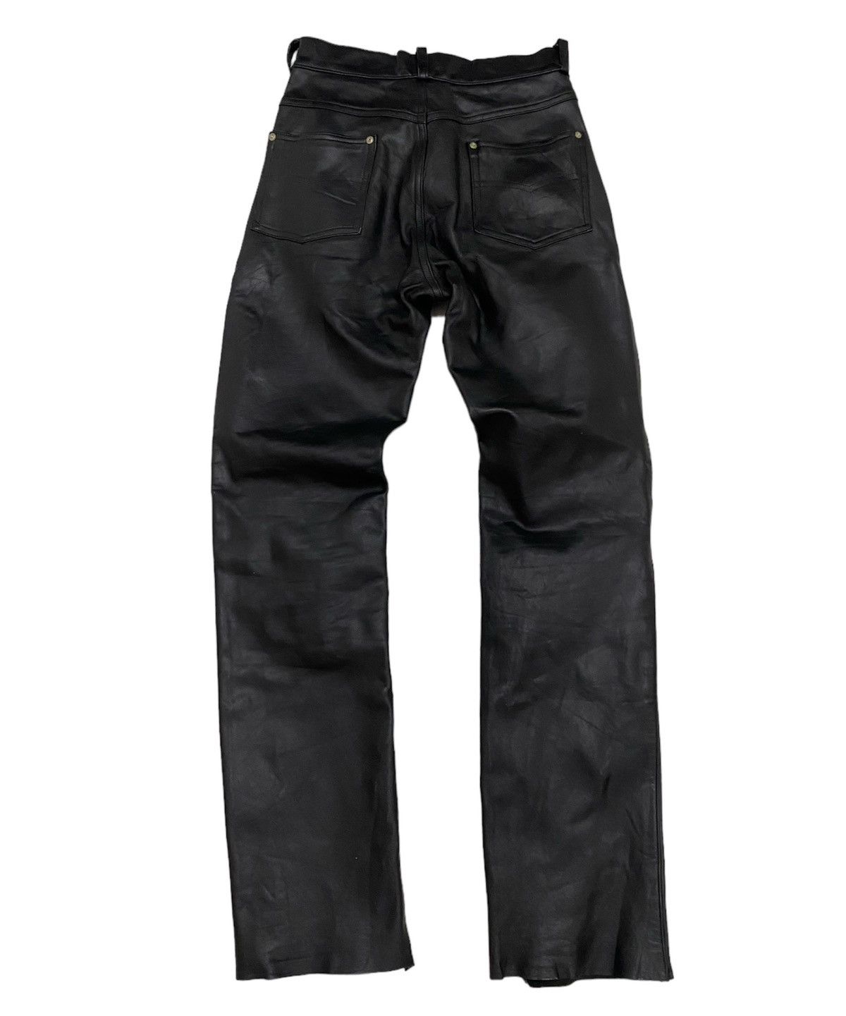 Schott Schott Leather Pants Size US 30 / EU 46 - 2 Thumbnail