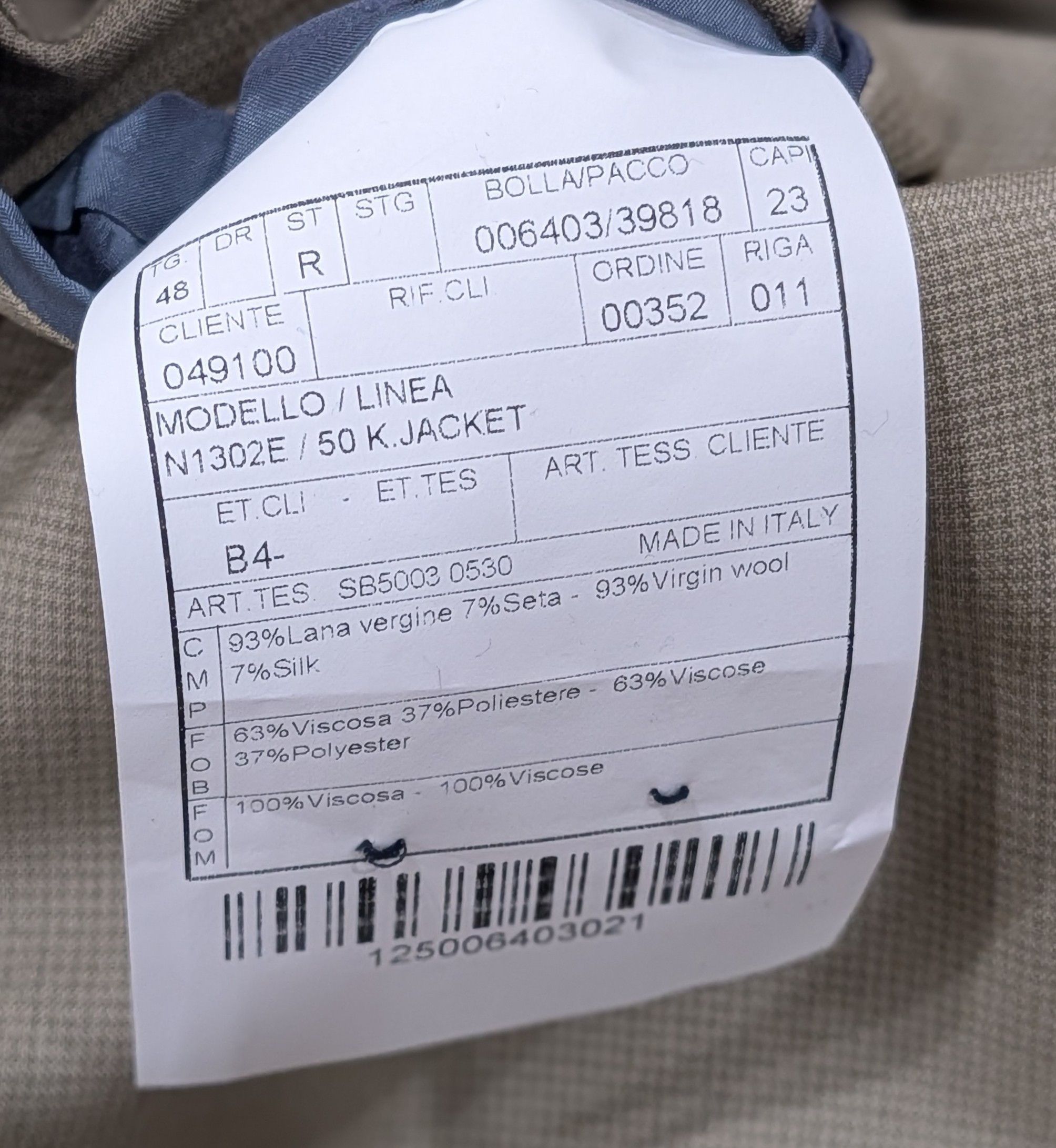 Boglioli BOGLIOLI "K-Jacket" Wool/Silk Sport Coat Mint Green 48 US 38 Size 38R - 8 Thumbnail