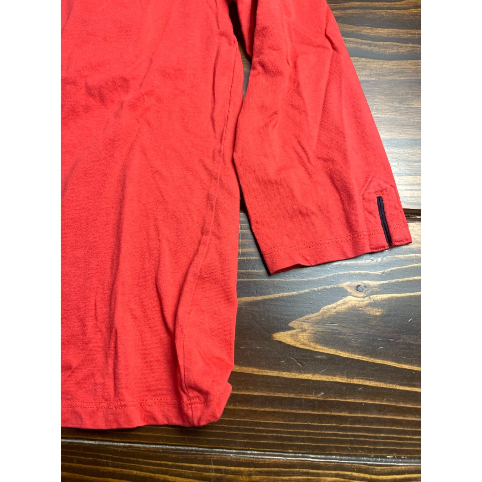 Lands' End Lands' End Shirt Womens Size Medium Red 3/4Sleeve T-Shirt Casual Modern Basic Regular Fit Mens Womens Girls Size M / US 6-8 / IT 42-44 - 3 Thumbnail