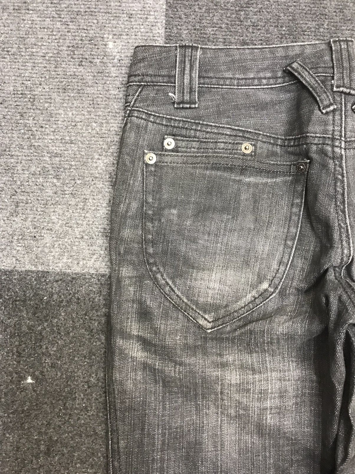 Tornado Mart 💥DESIGNER💥TORNADO MART JAPAN RARE FADES SKINNY DENIM F179 Size 28" / US 6 / IT 42 - 11 Thumbnail
