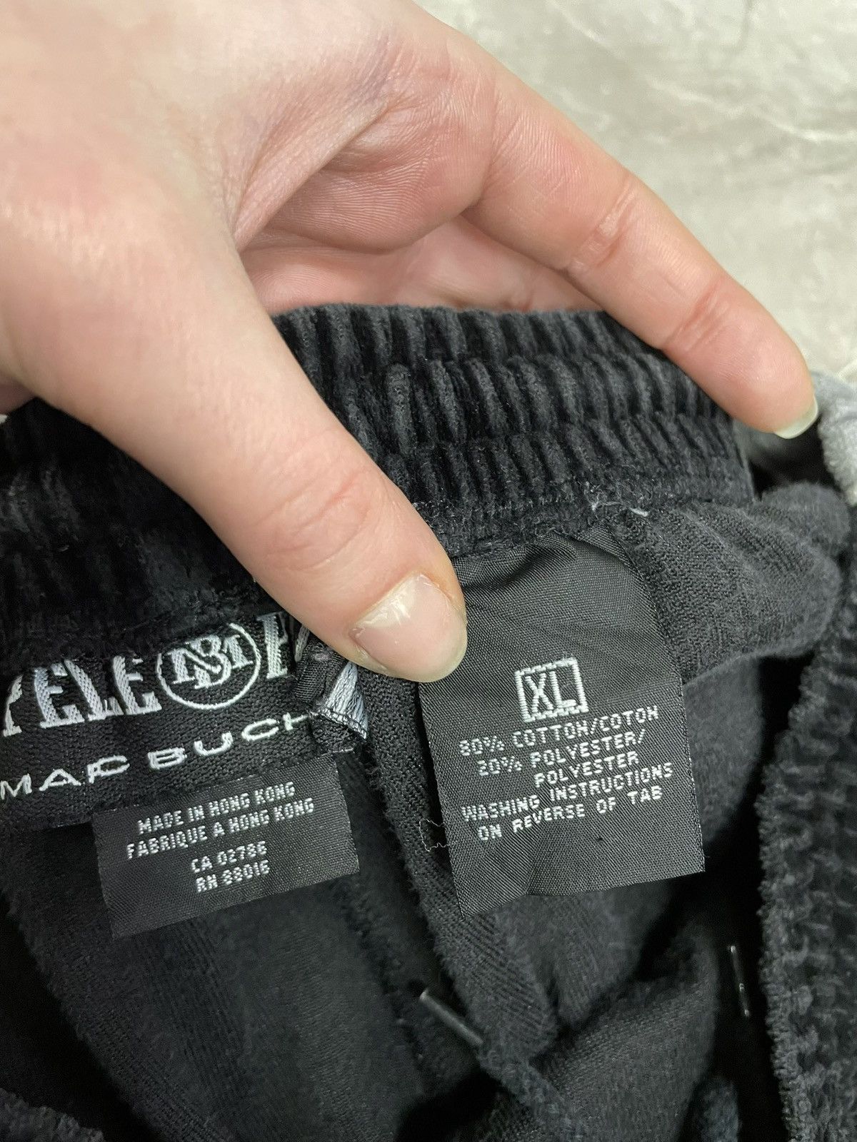Pelle Pelle Pelle Pelle vintage rap track pants velour y2k Size US 34 / EU 50 - 7 Thumbnail