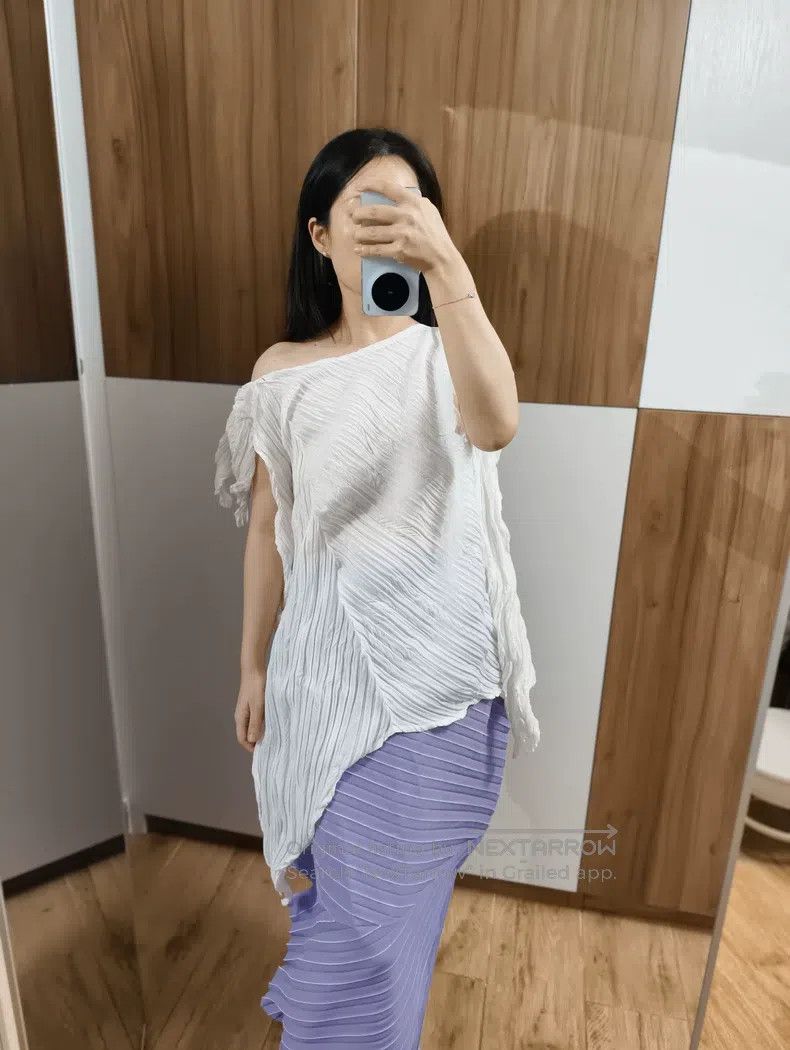Issey Miyake Main Line Pleated Top