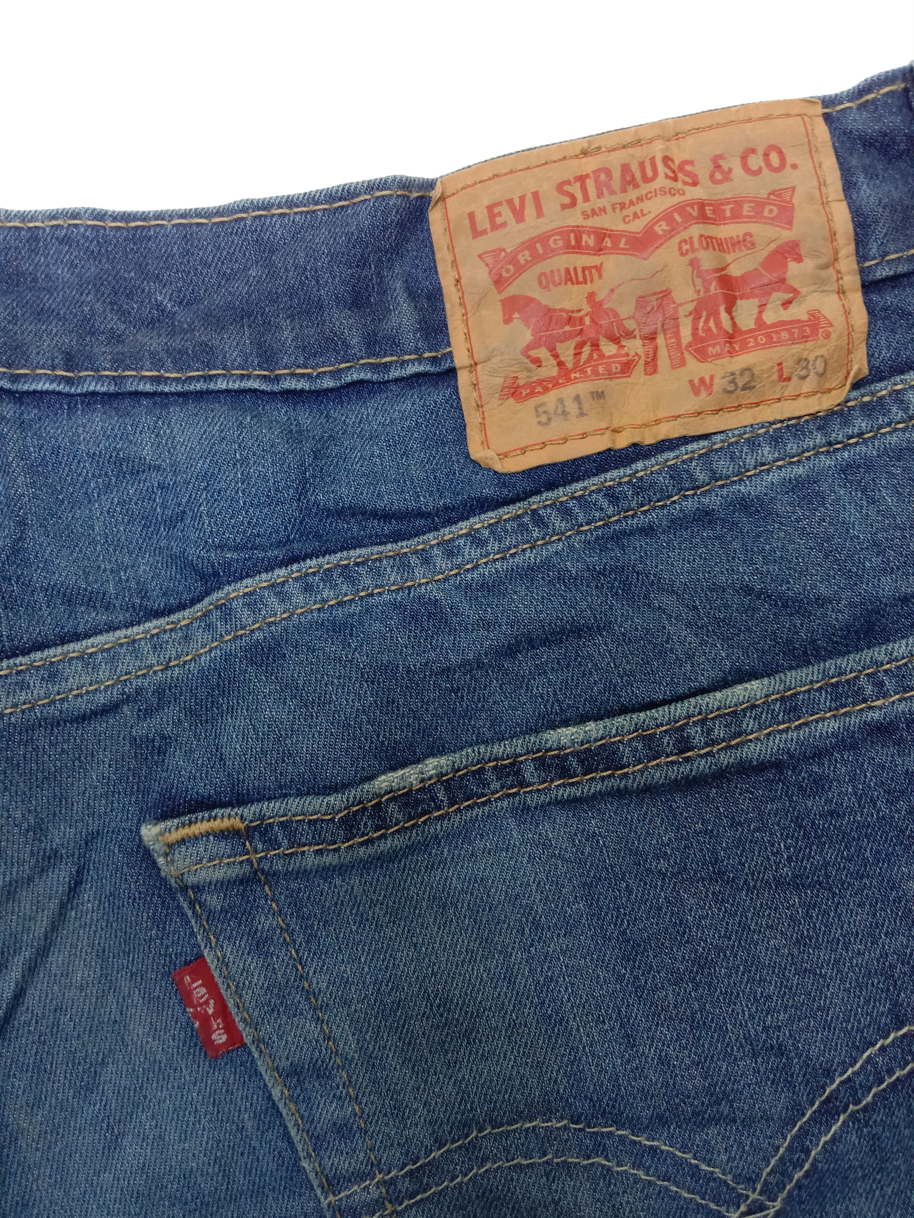 Levi's Vintage Levi's 541 Jeans Earth Tone Distressed Denim Size US 32 / EU 48 - 14 Thumbnail
