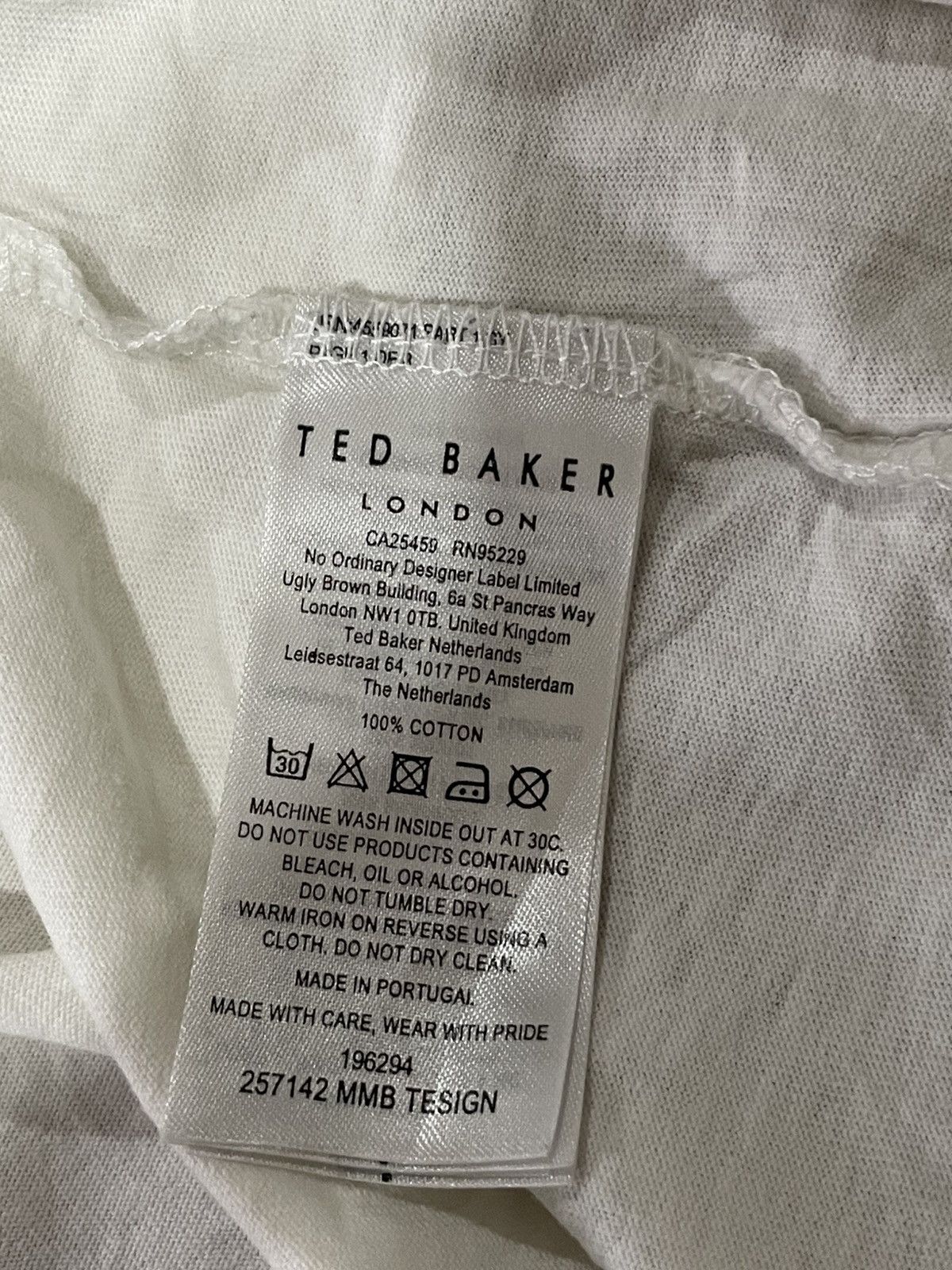 Ted Baker Ted Baker White Tshirt Size US M / EU 48-50 / 2 - 7 Thumbnail