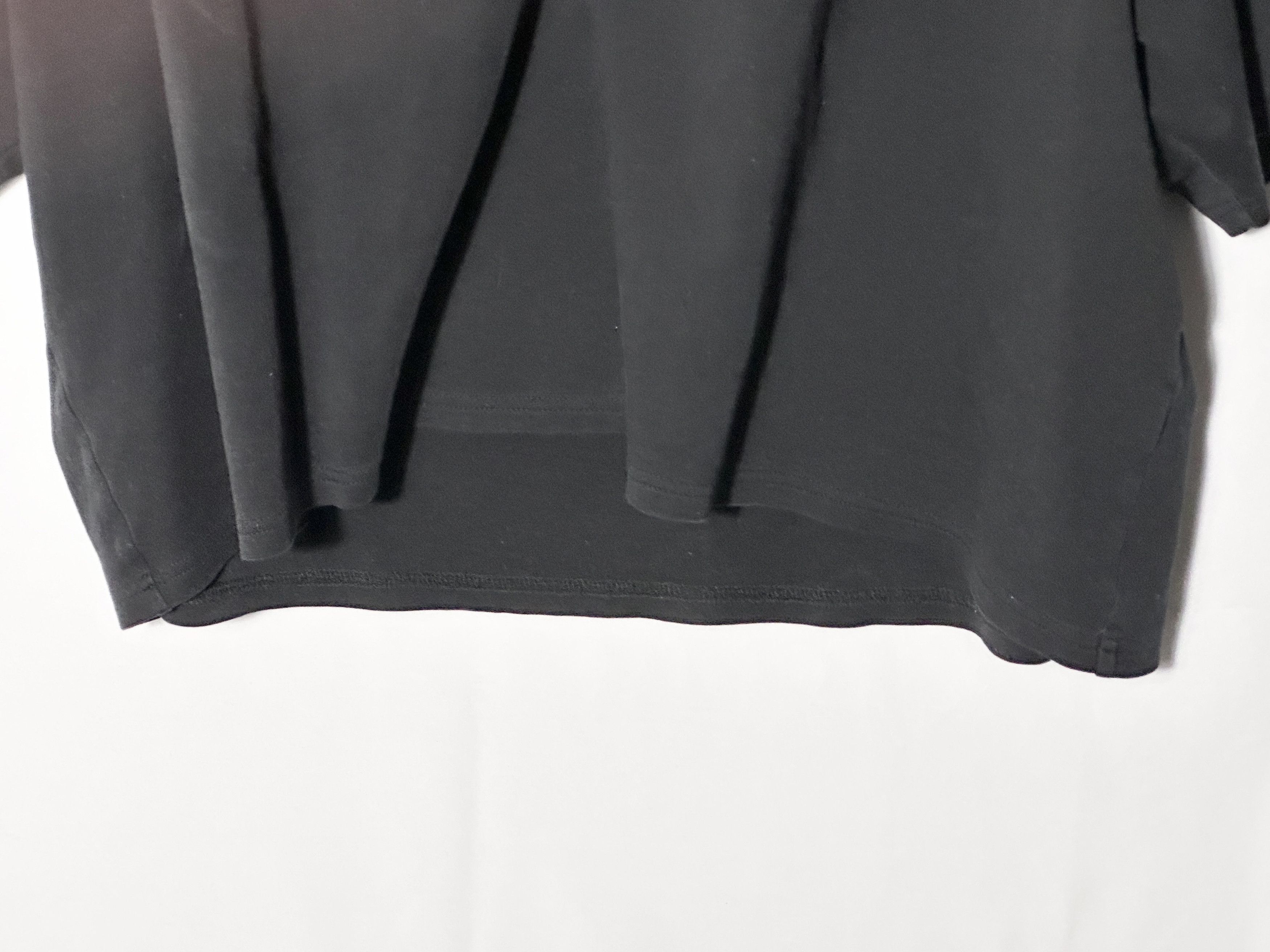 Japanese Brand Amorphia Logo XL Black Crop Top Size US L / EU 52-54 / 3 - 2 Thumbnail