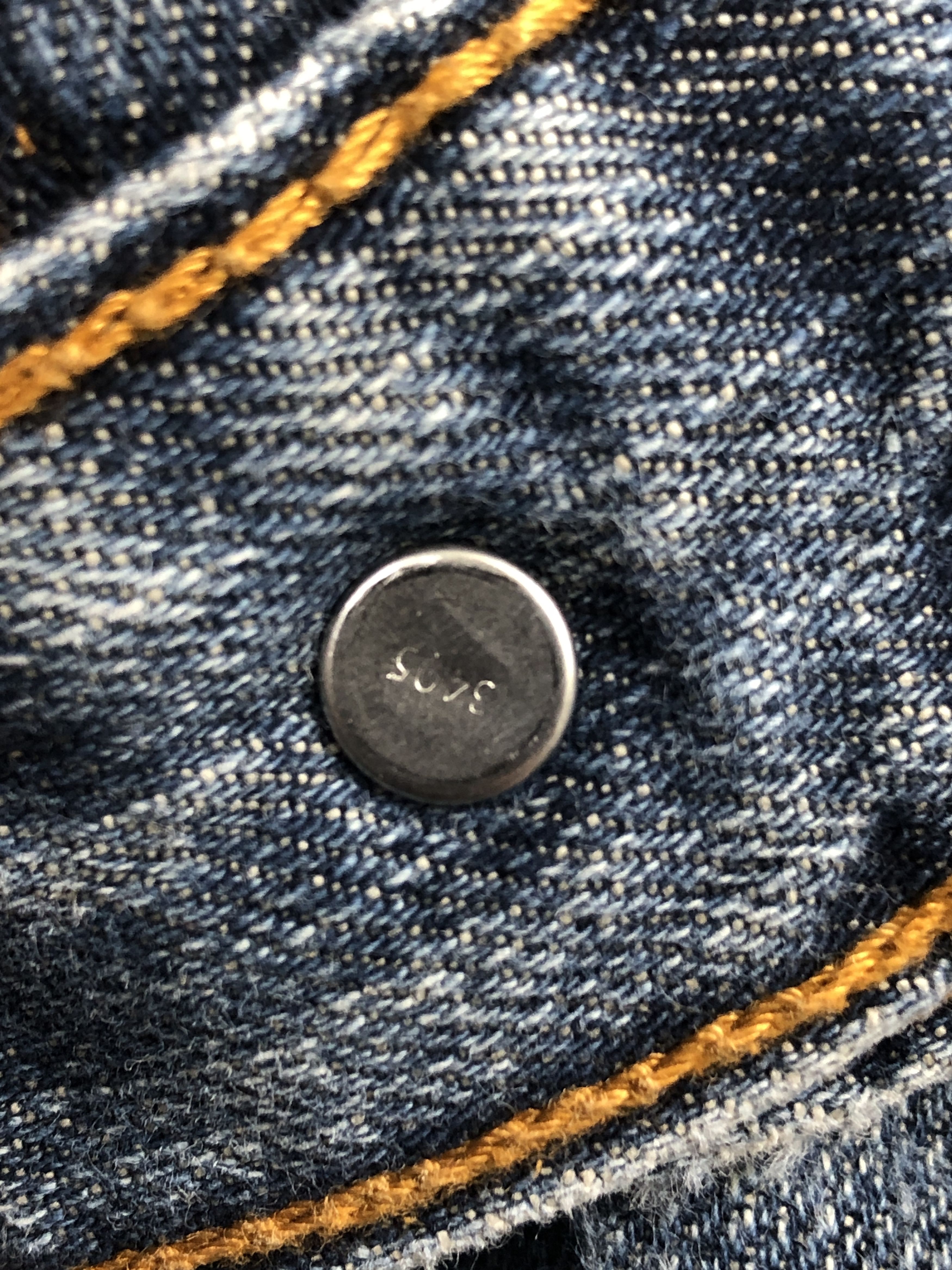 Levi's Vintage Levis 505 Faded Blue Jeans DP2434 Size US 35 - 15 Thumbnail