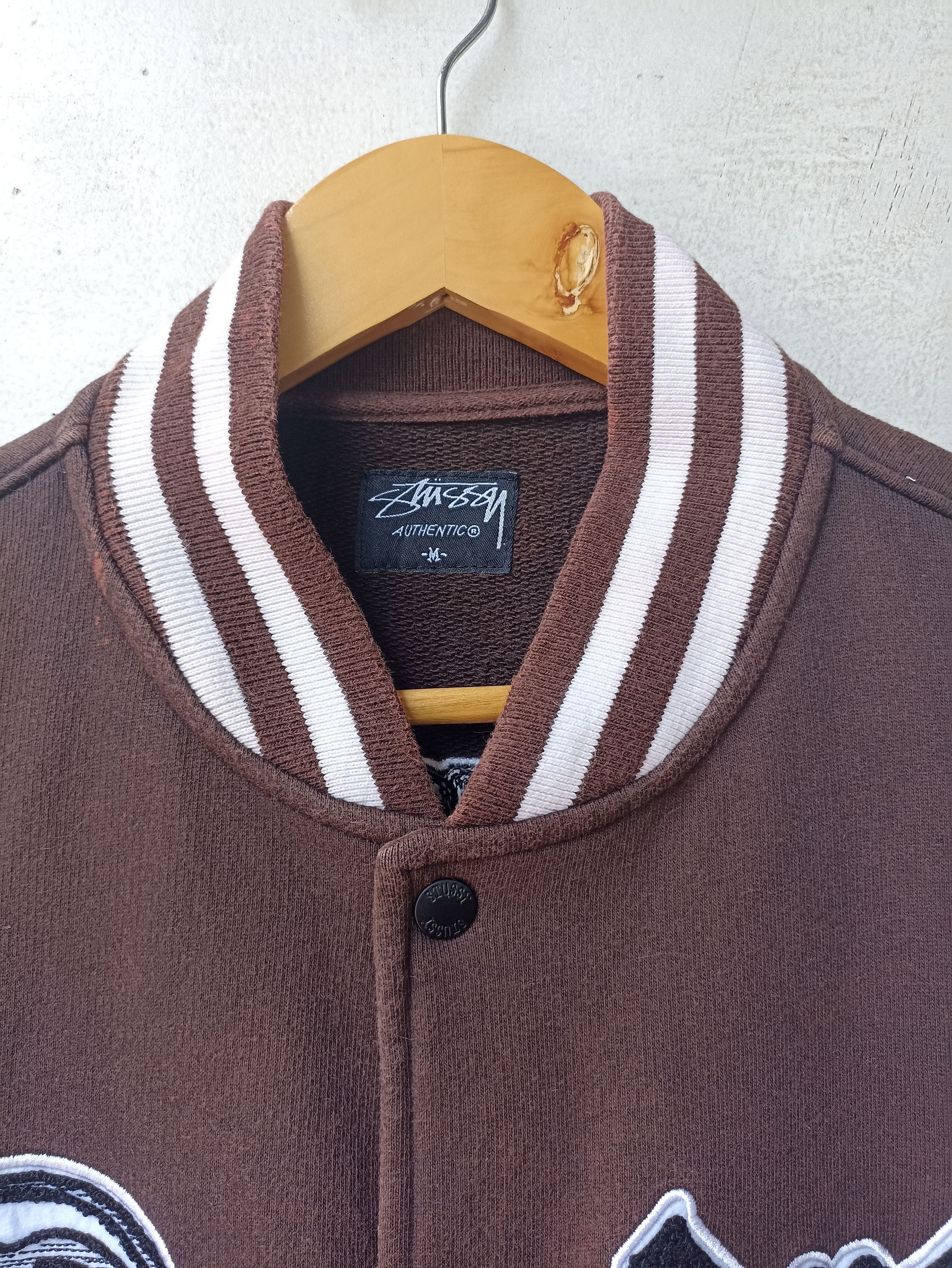 Stussy Stussy sweater Varsity design cotton tye dye Size US M / EU 48-50 / 2 - 10 Thumbnail