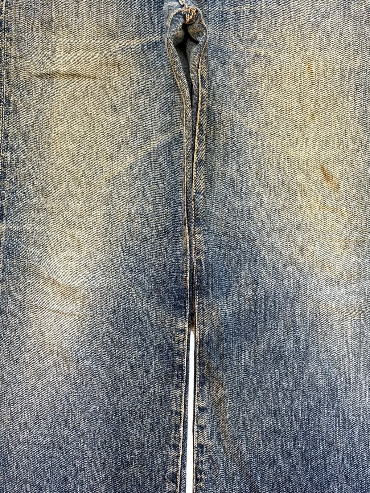 Studio D'Artisan Vintage Japanese Brand Mud Wash Selvedge Baggy Jeans Size US 35 - 3 Thumbnail