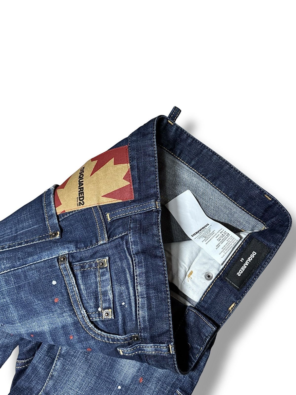 Dsquared2 Luxury Drip Dsquared2 Jeans pants distressed hype y2k opium Size US 30 / EU 46 - 11 Thumbnail