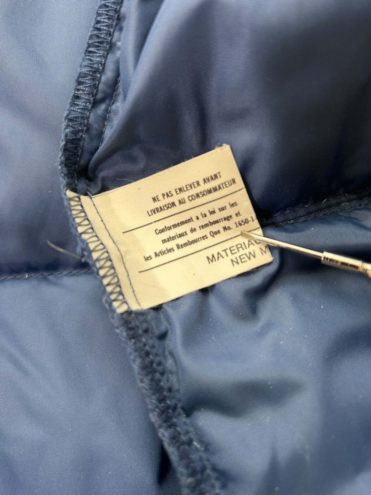Woolrich Woolen Mills Woolrich Down Vest Navy USA Made Vintage 70s–80s S Rare Size US S / EU 44-46 / 1 - 11 Thumbnail
