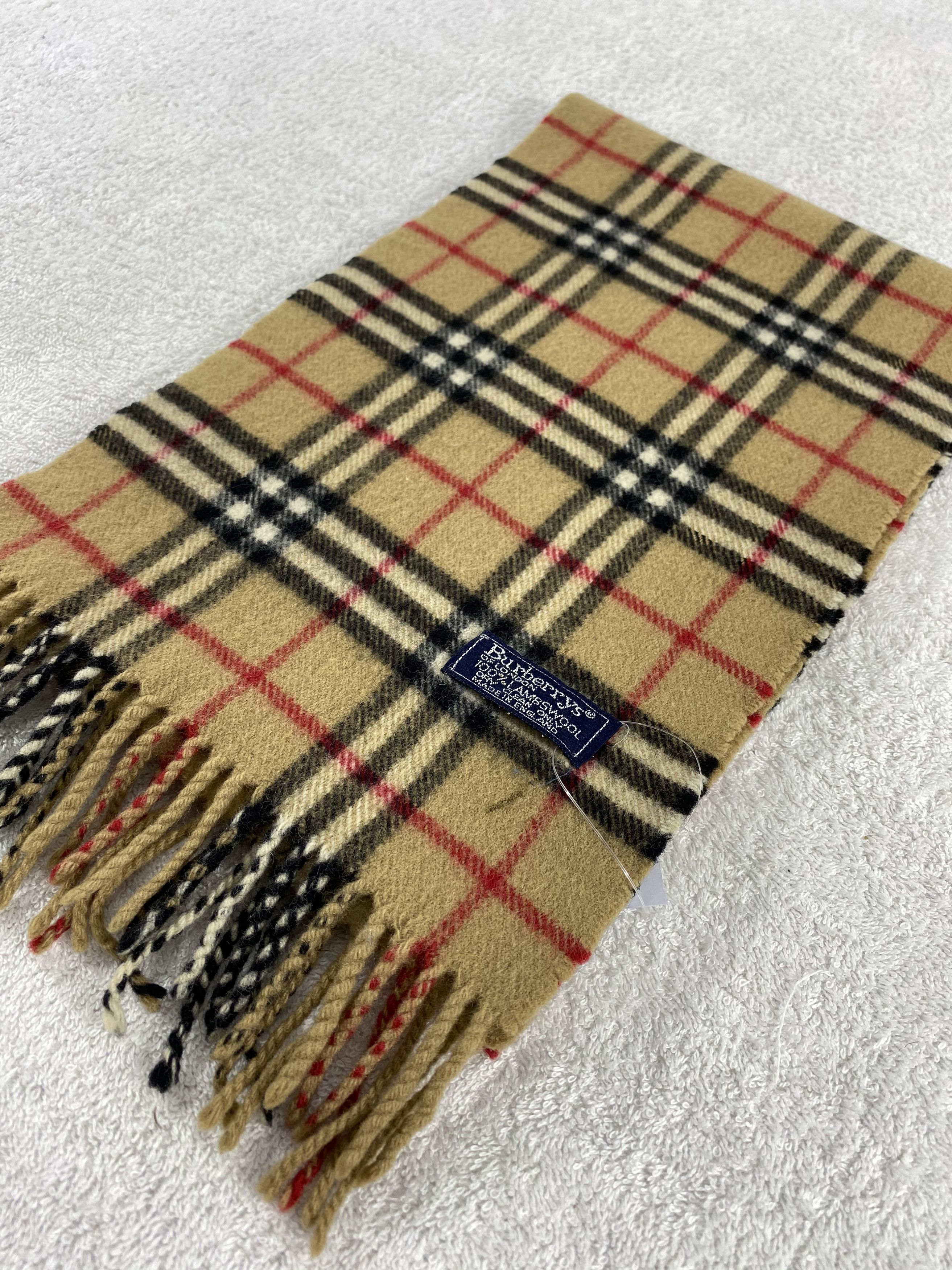 Burberry Vintage Burberry Scarf/Muffler/Neckwear MF723 Size ONE SIZE - 3 Thumbnail