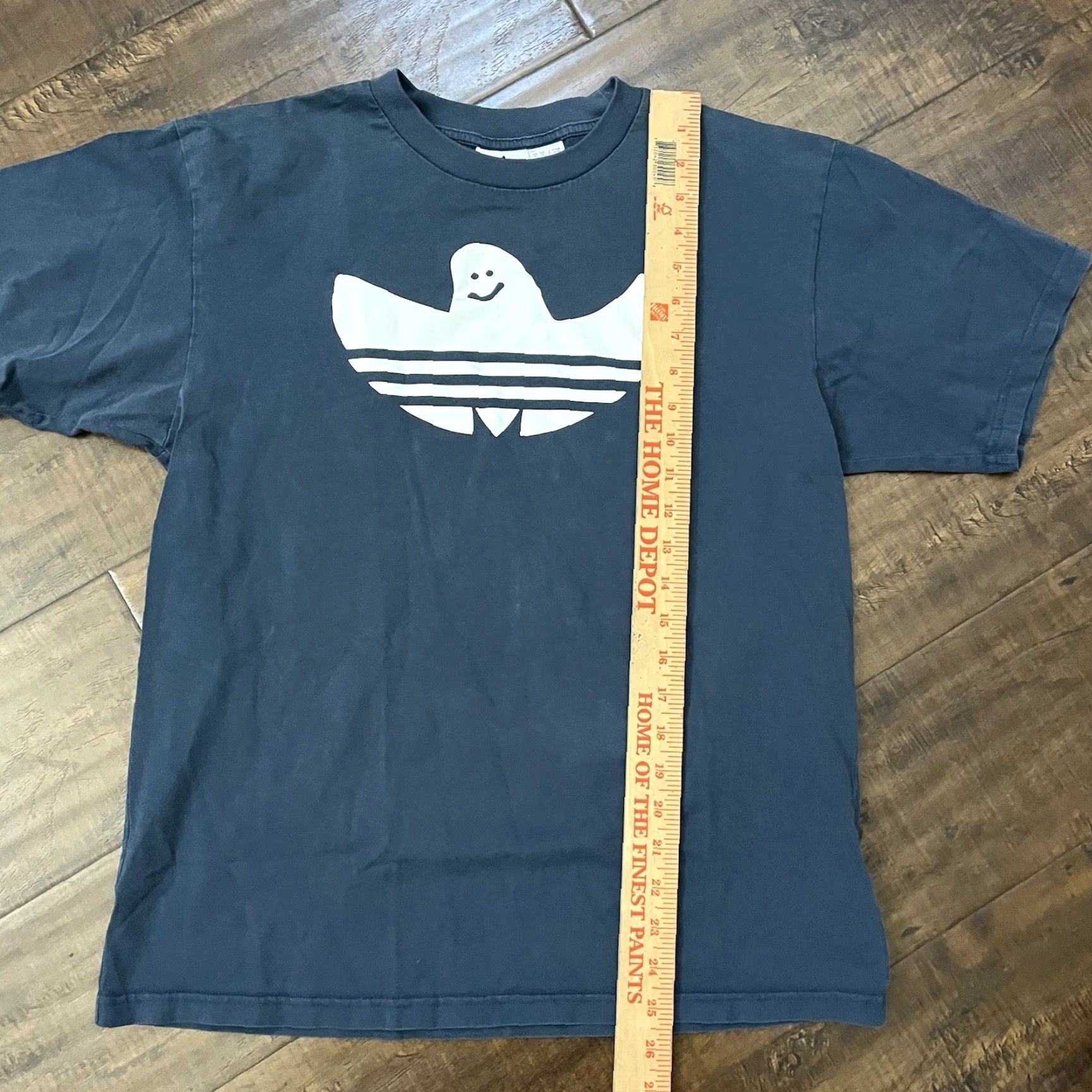 Adidas VINTAGE adidas Originals Skate Shmoo T-Shirt Men Medium Blue Sports 90s Mens Size US M / EU 48-50 / 2 - 5 Thumbnail