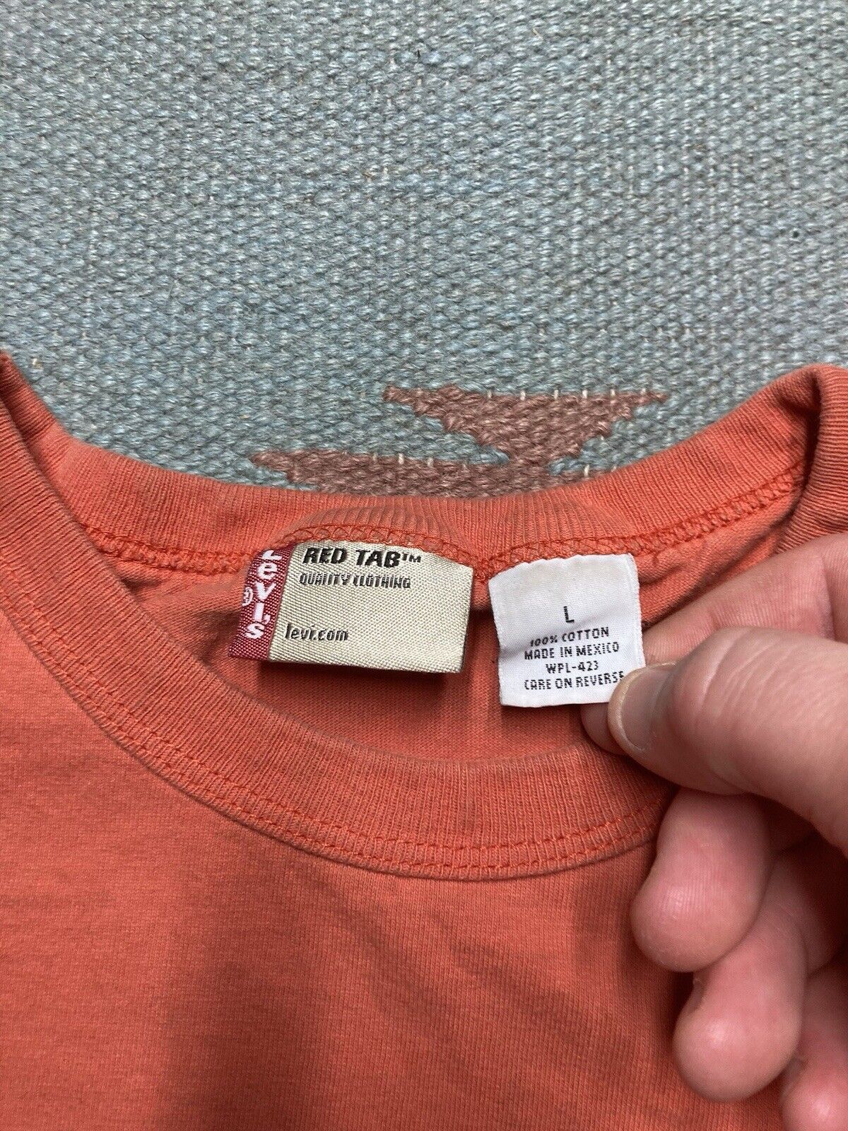 Levi's × Vintage Levi’s red tab t shirt SF CA California soft cotton large Size US L / EU 52-54 / 3 - 4 Thumbnail