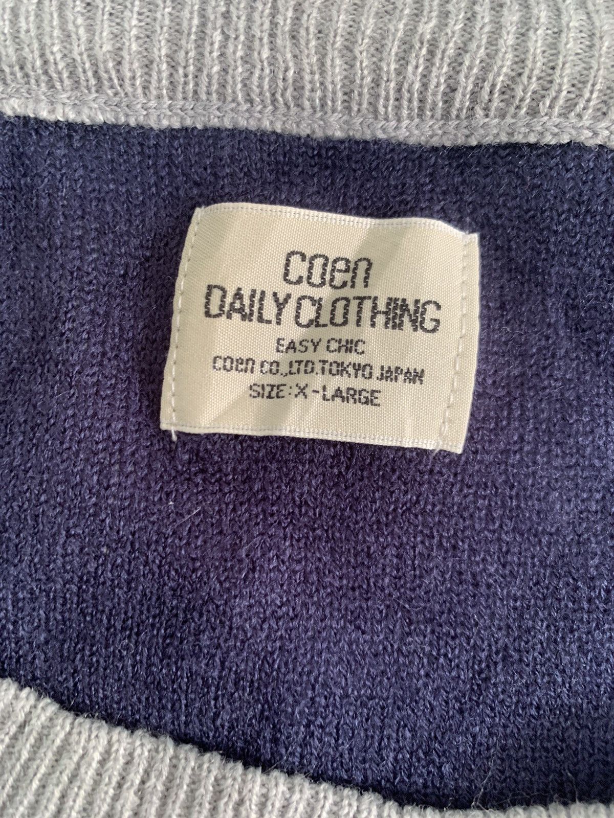 Japanese Brand × Vintage COEN CLOTHING Man Knitwear Size US XL / EU 56 / 4 - 3 Thumbnail